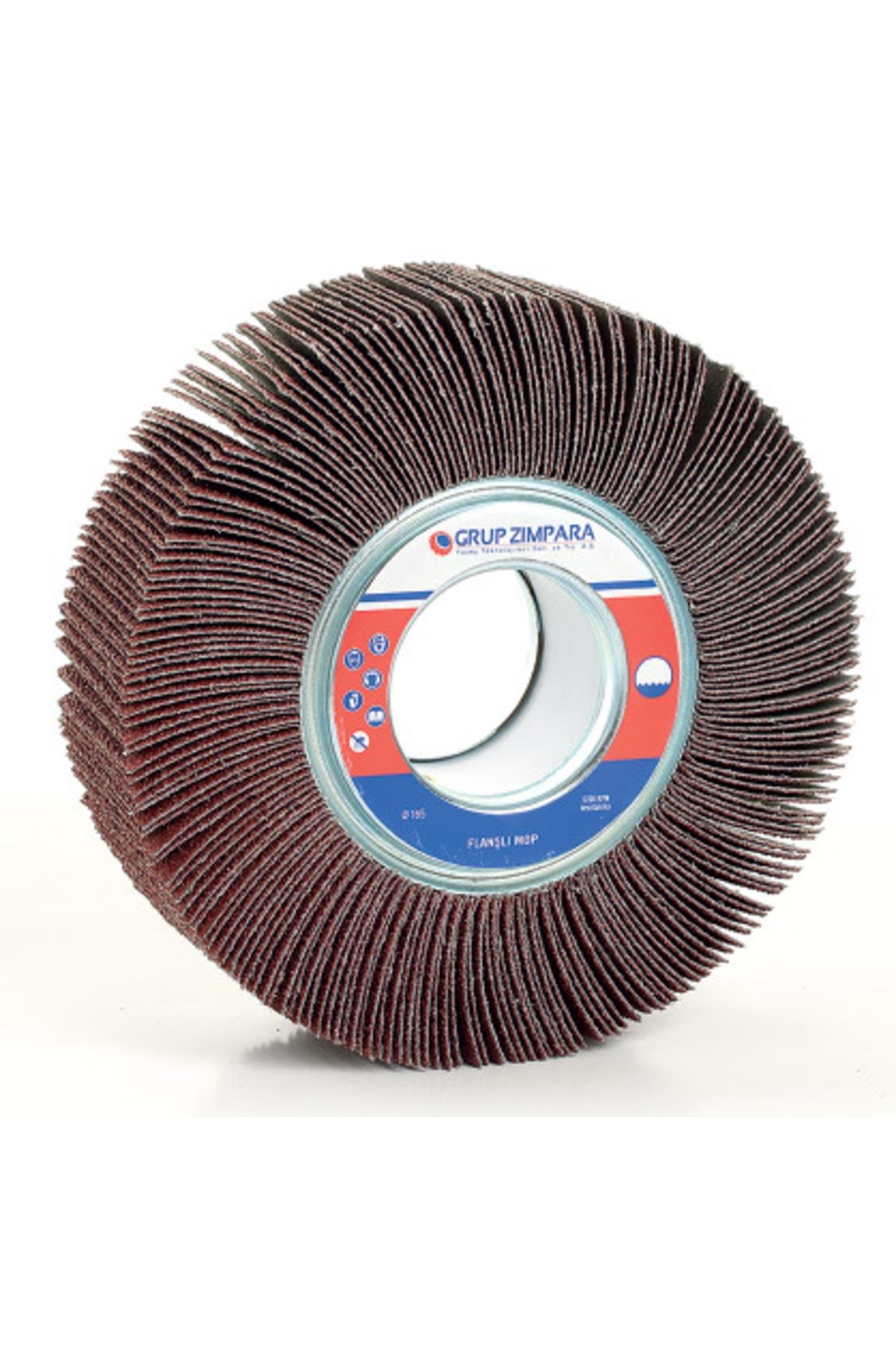 165x50 Flanşlı Mop Zımpara 120 Kum