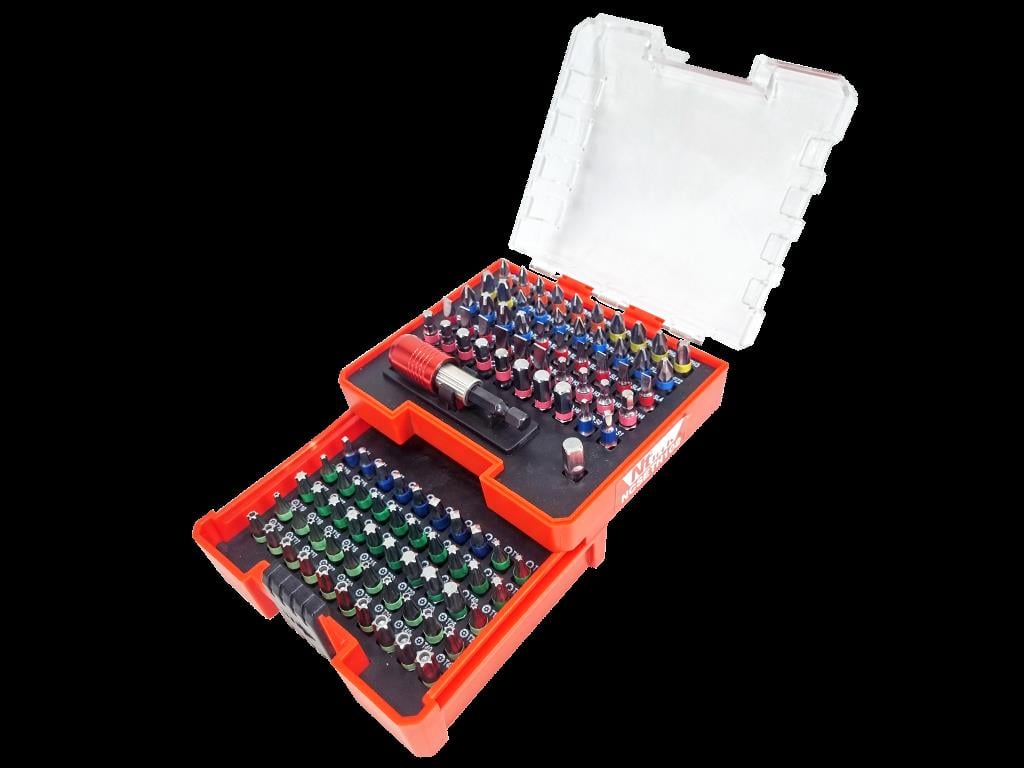 NT TOOLS 102 Parça 1/4'' S2 Bits Set NCSETH102