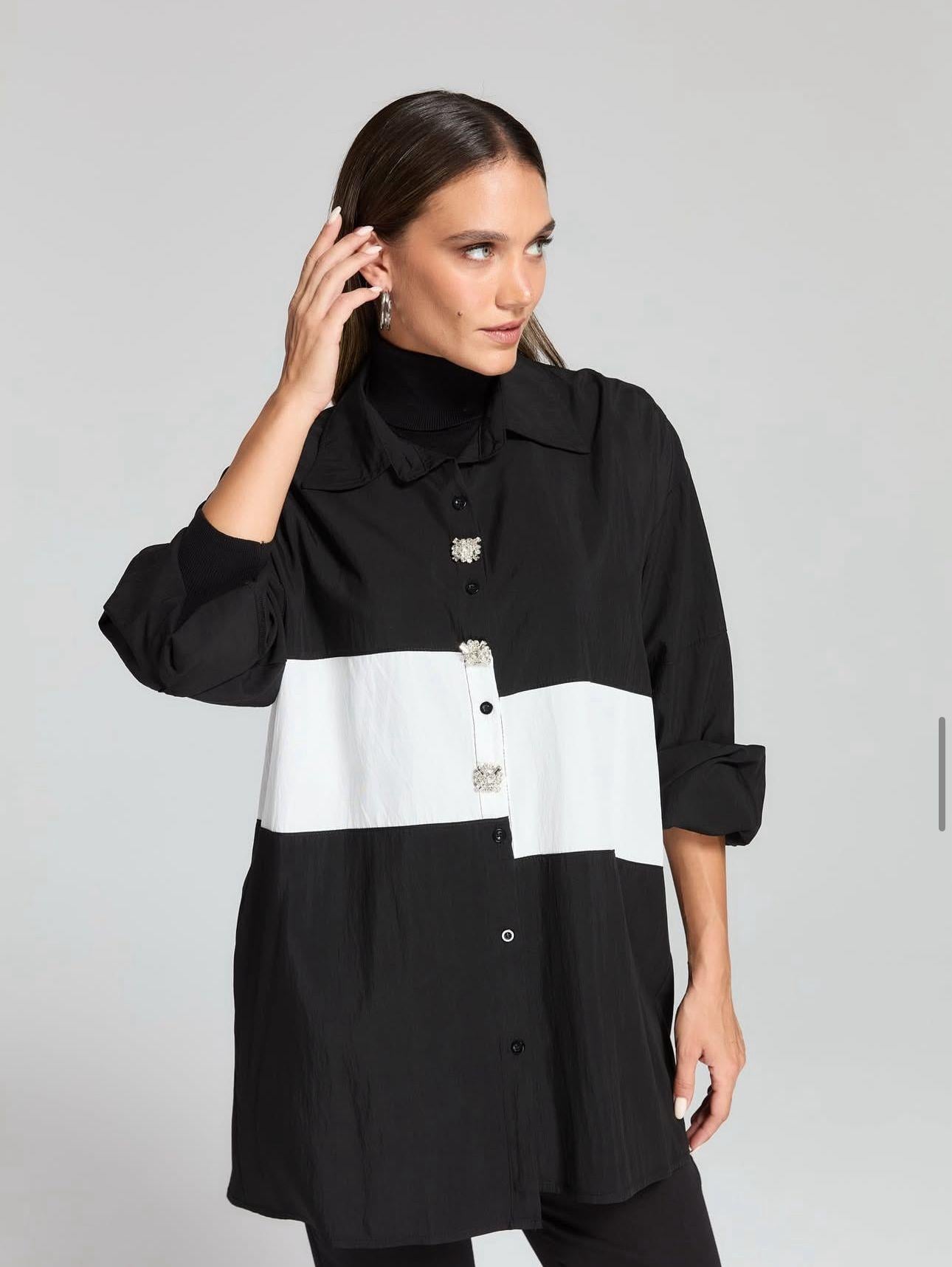 Fuat Gürşen Tunik Siyah 4368 