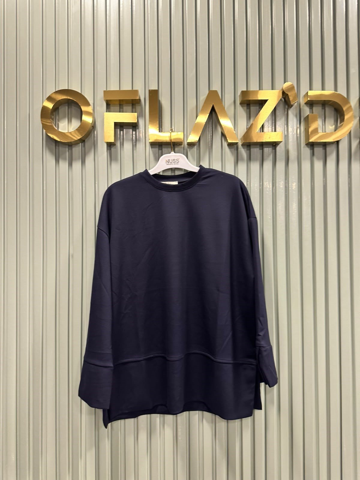Oysho Basic Sweat Lacivert 5024