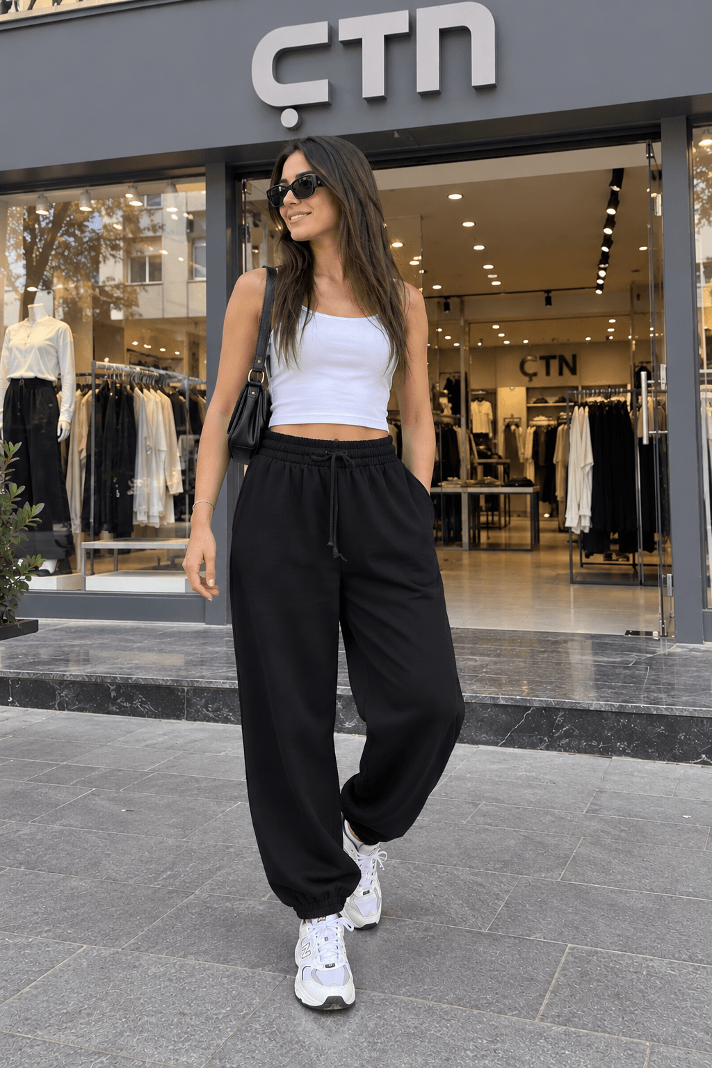 Oversize Paça Lastikli Eşofman 