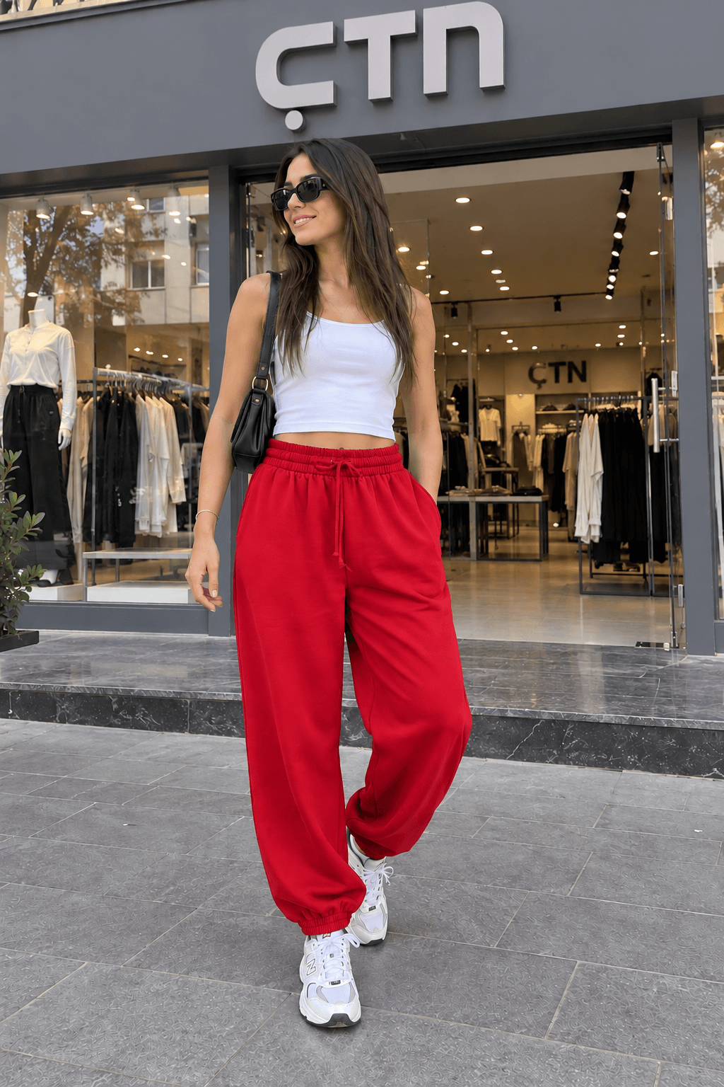 Oversize Paça Lastikli Eşofman 