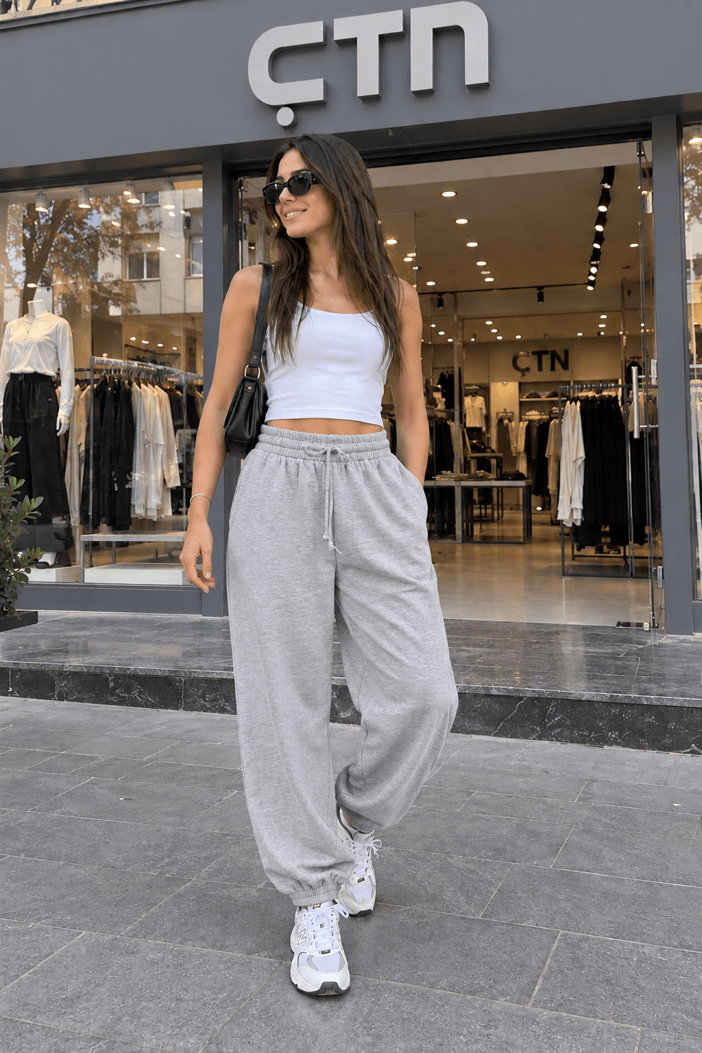 Oversize Paça Lastikli Eşofman 