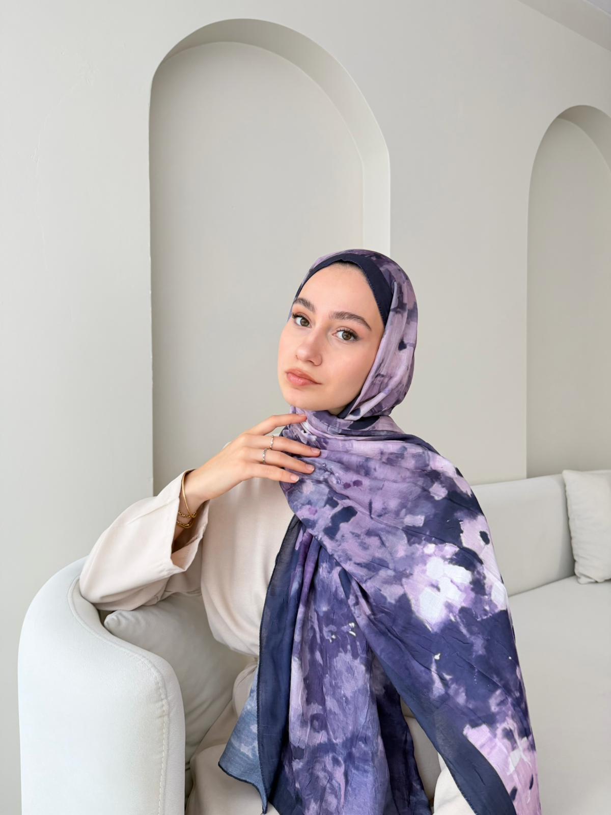 Batik Bambu Kraş Şal-Mor
