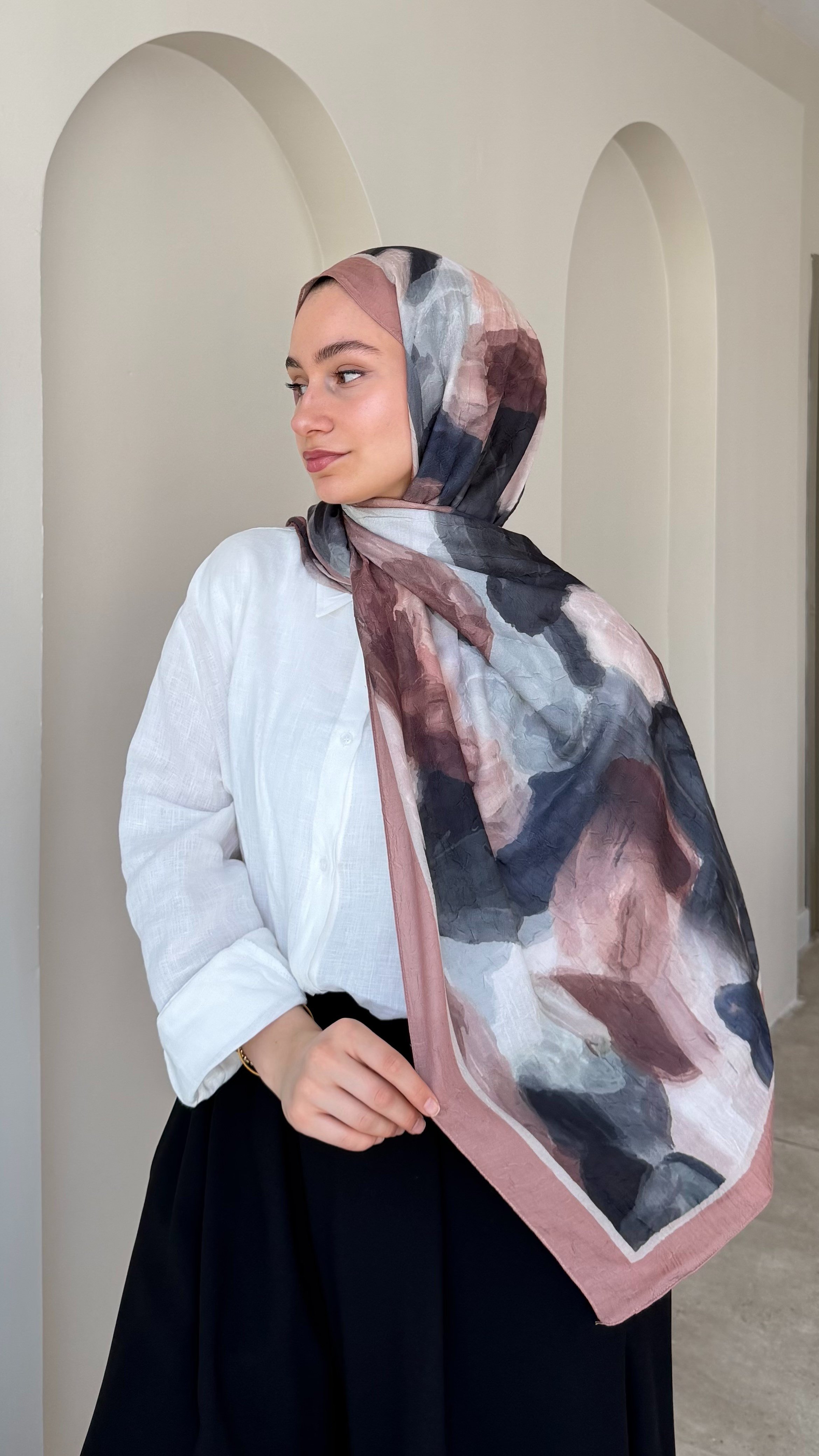 Mirel Bambu Kraş Şal - Marşala