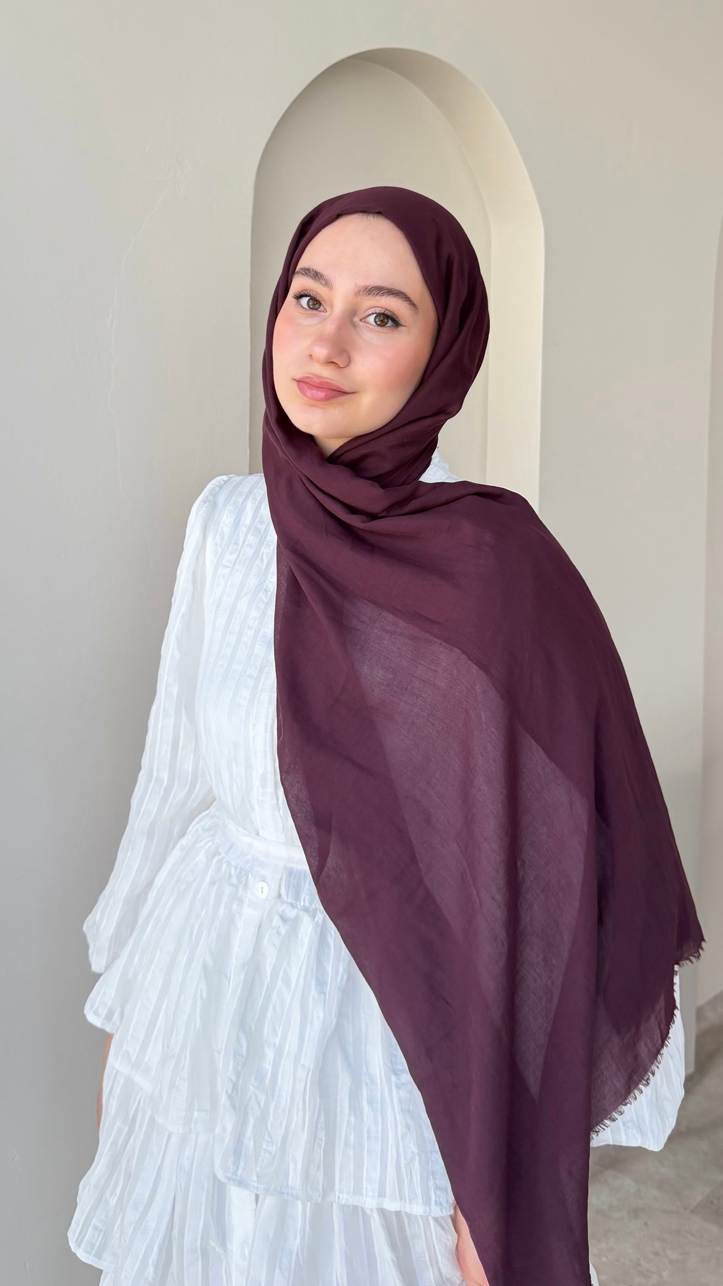 Nova Comfort Şal - Mürdüm