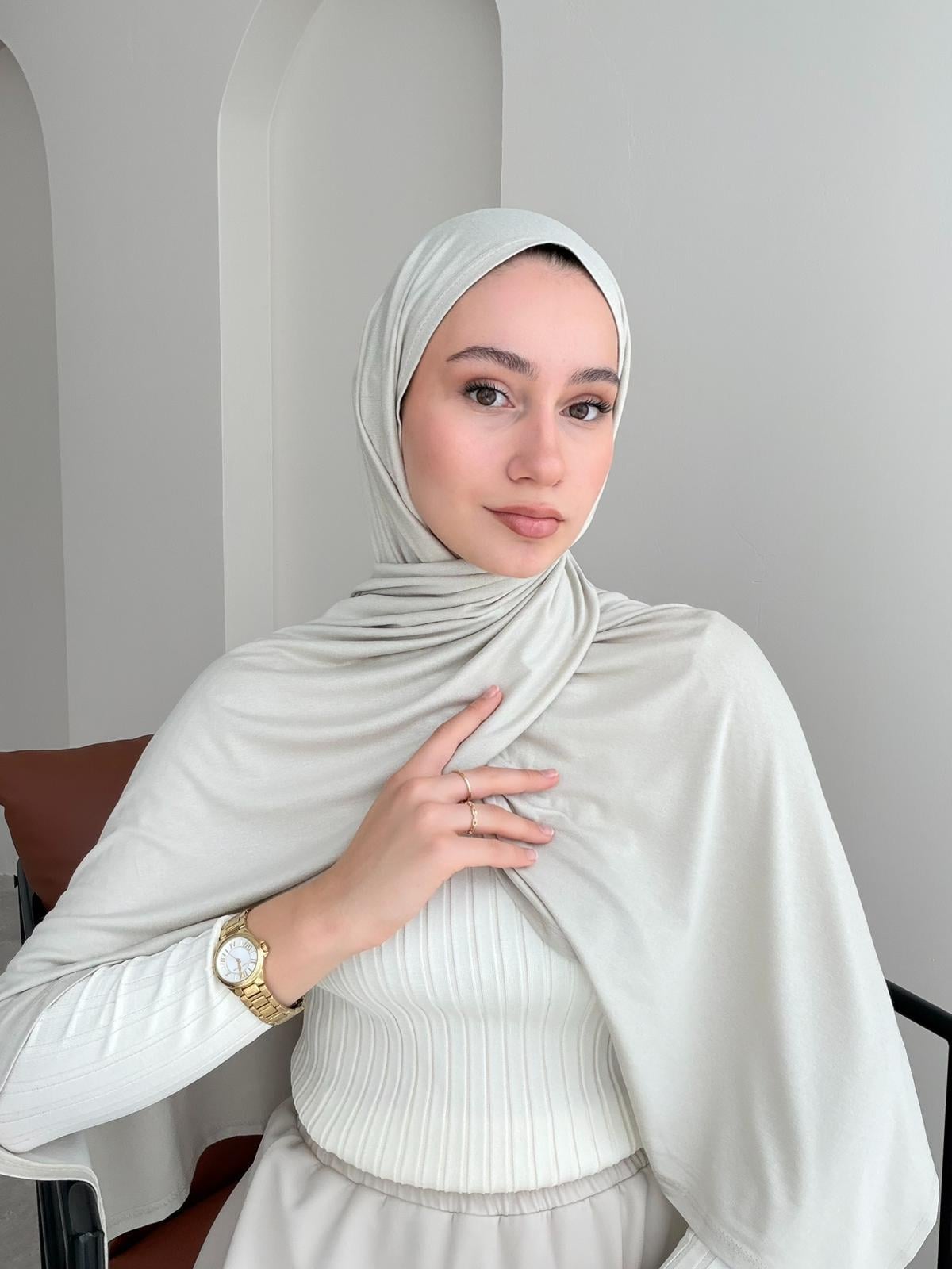 Premium Penye Şal - Kum Beji