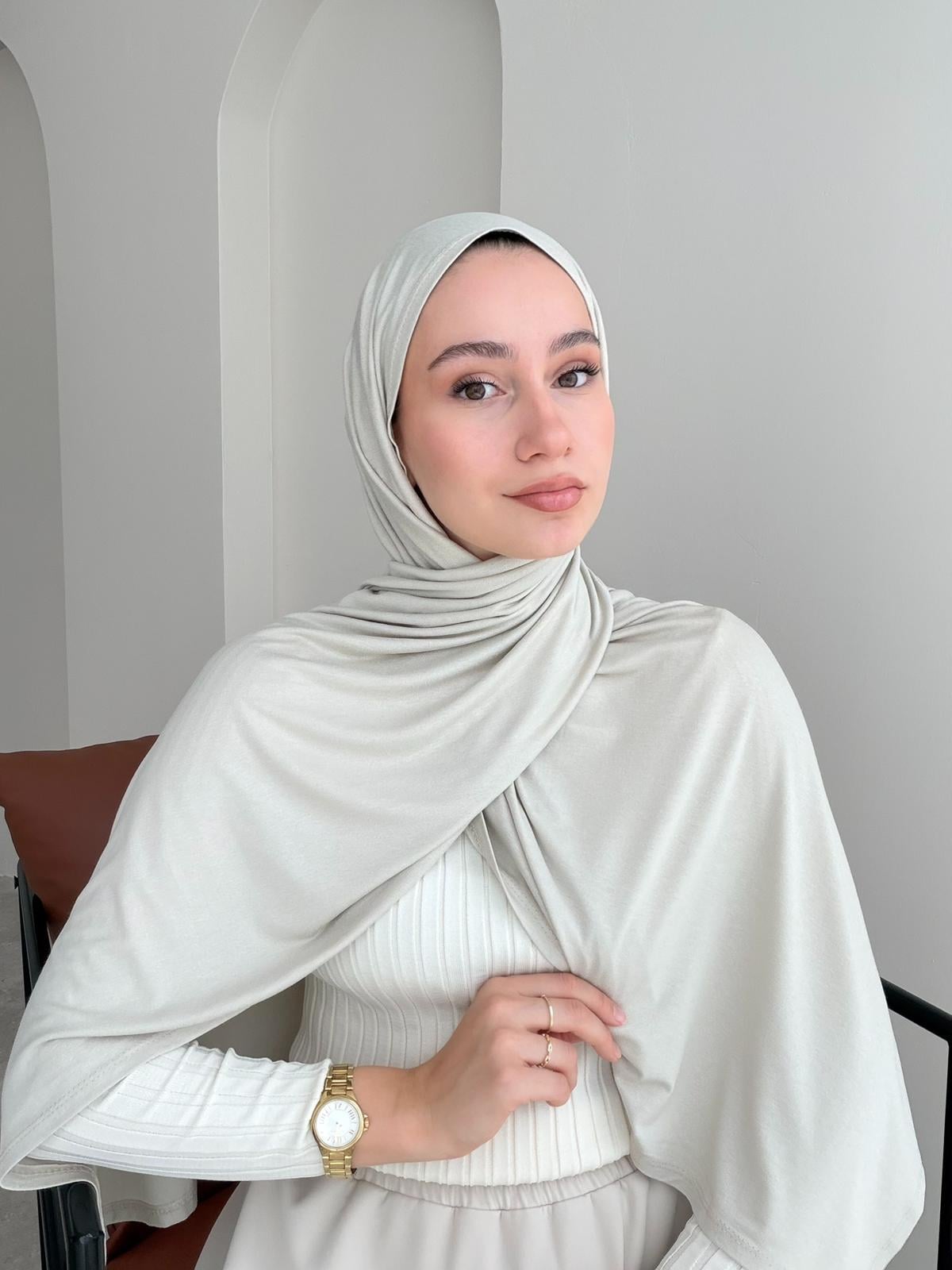 Premium Penye Şal - Kum Beji