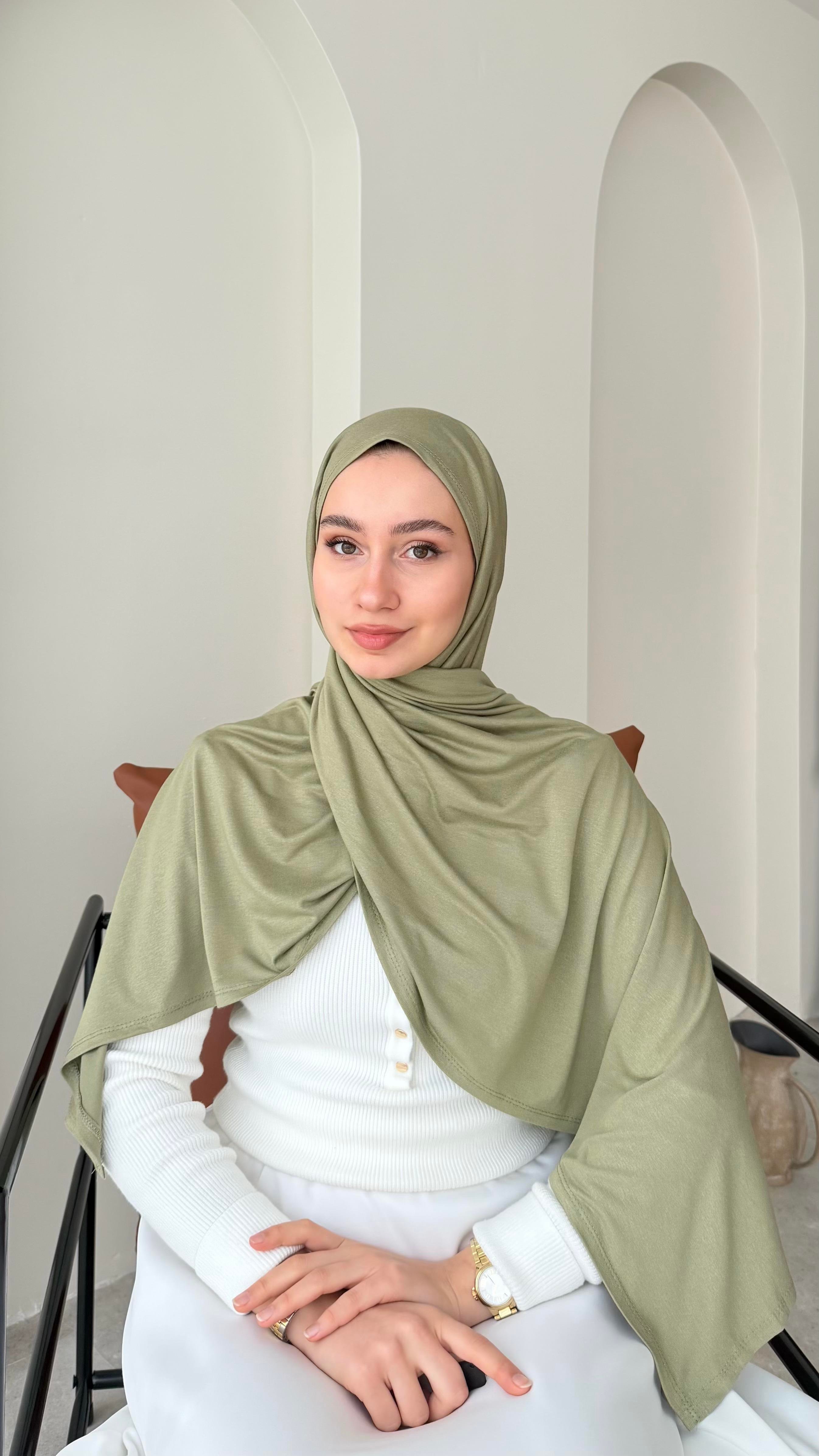 Premium Penye Şal - Soft Yeşil