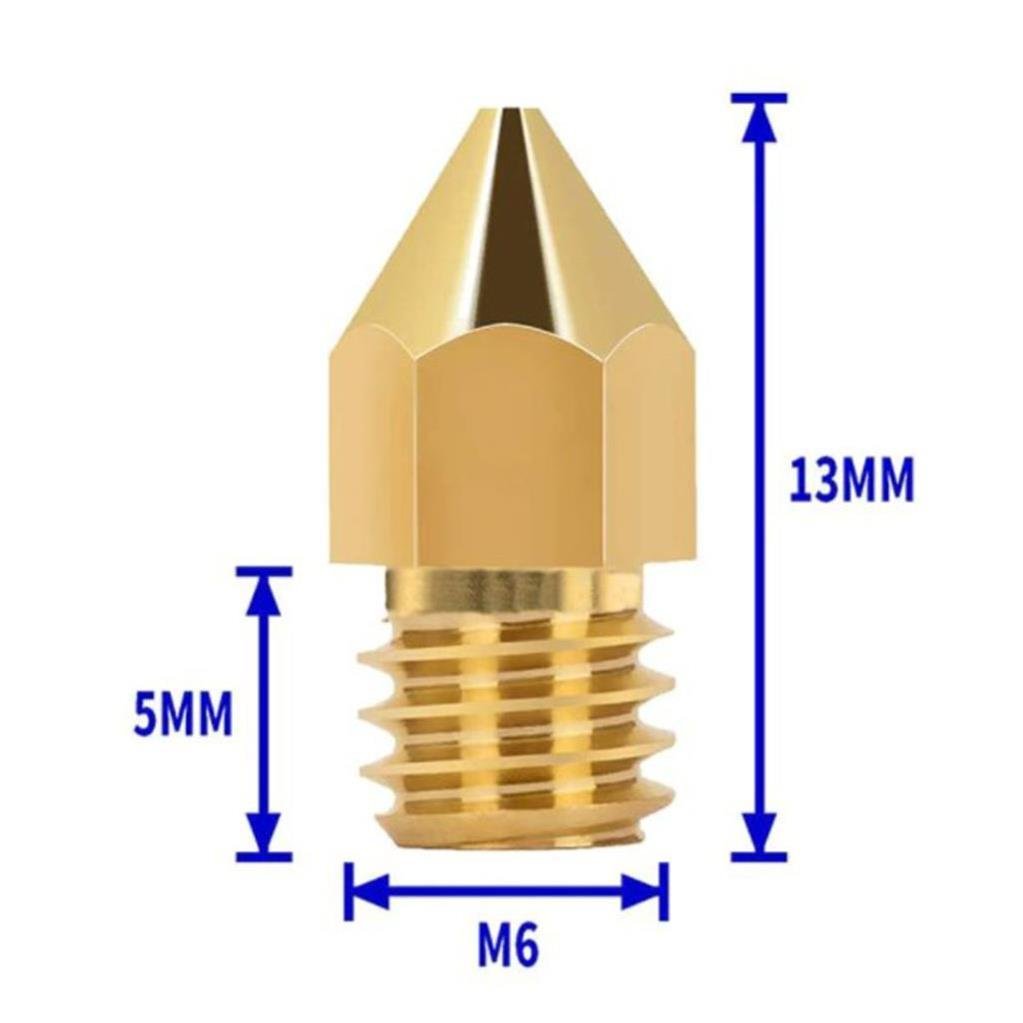 0.6 mk8 pirinç nozzle