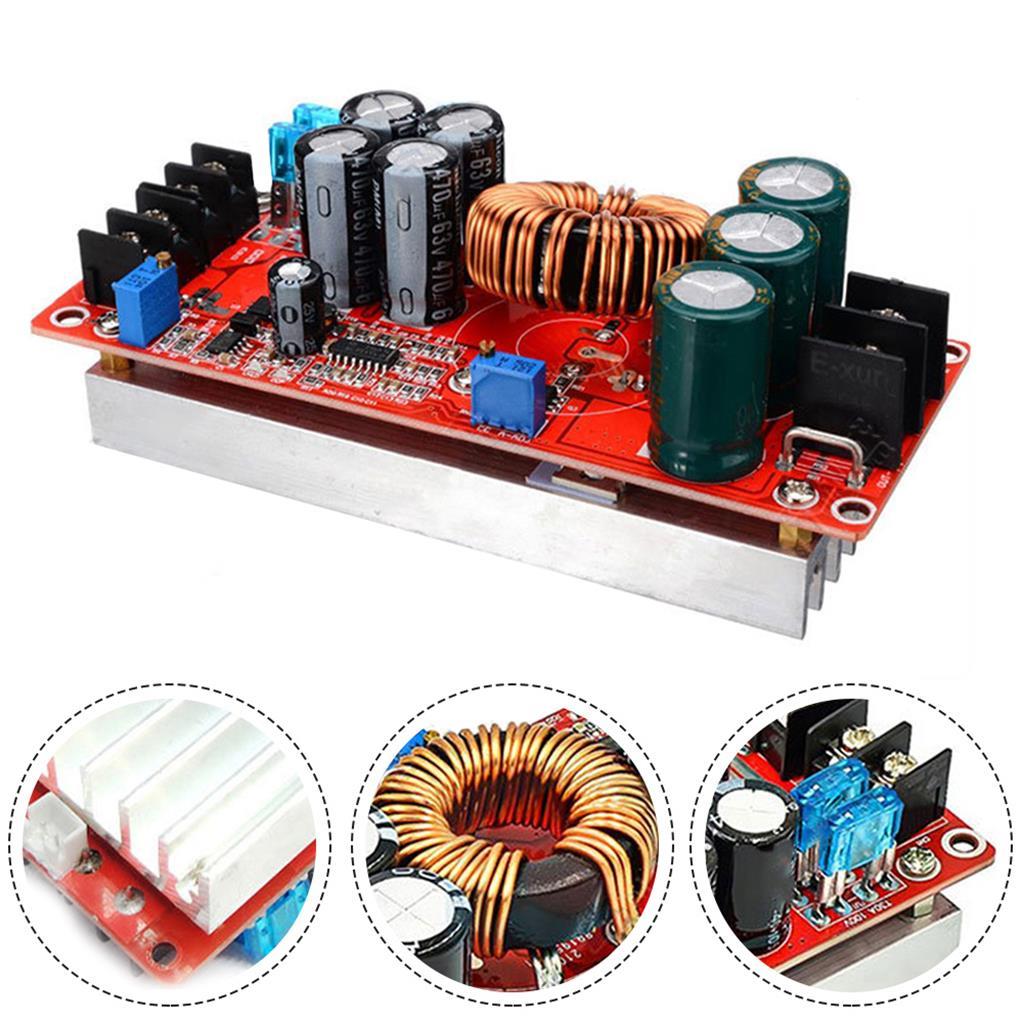 1200W 20A DC-DC Step Up Voltaj Yükseltici Boost Converter Regülatör(8-60to12-83)