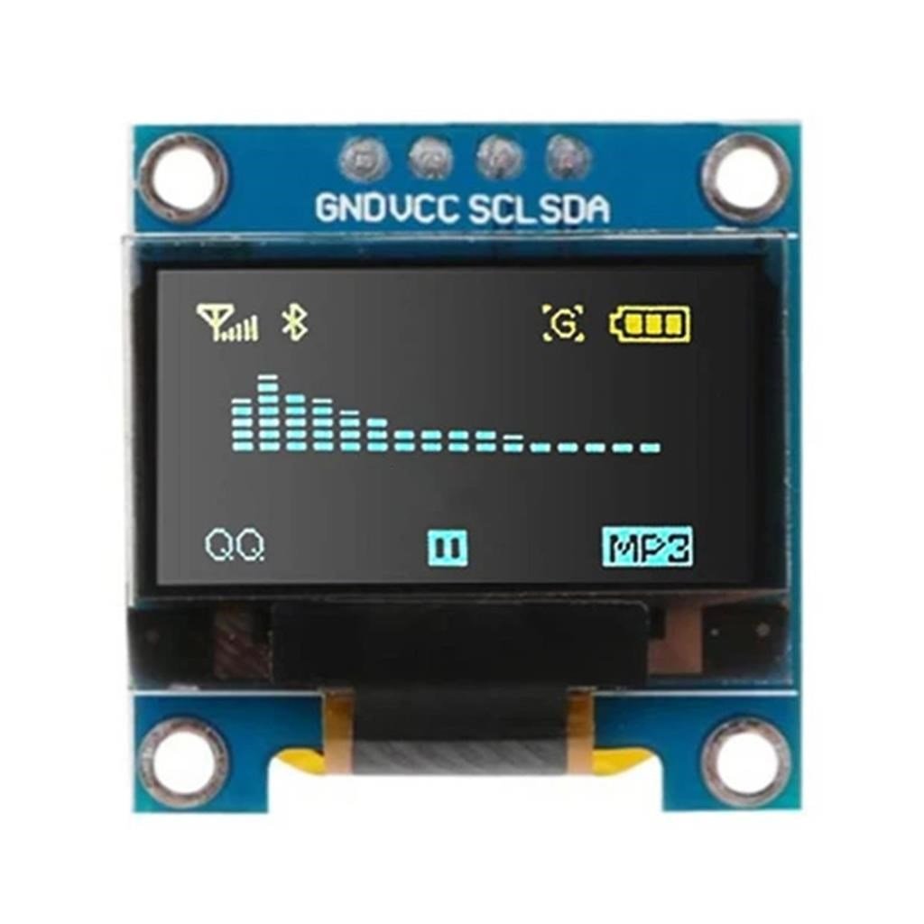 128x64 1.3 inç Oled Grafik Ekran 4 Pin Mavi-Drive SH1106