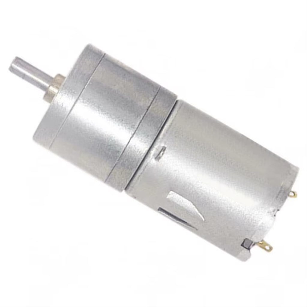 12V 25mm 280 Rpm JGA25-370 Düz Tip Redüktörlü DC Motor