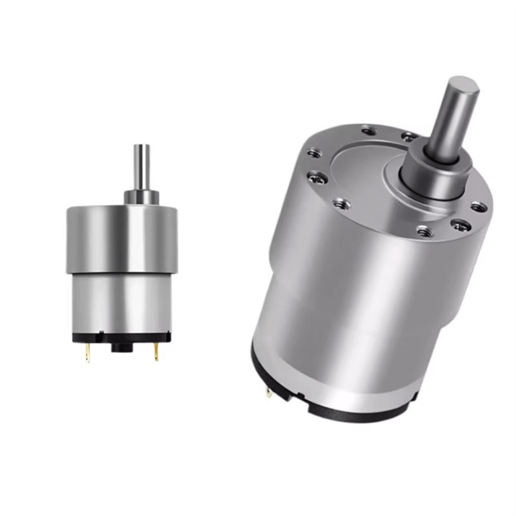 12V 35mm 20 Rpm JGB37-520 Düz Tip Redüktörlü DC Motor