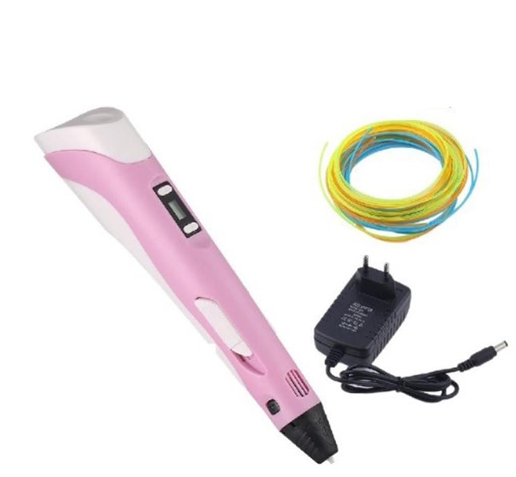 3D Pen-2 3D Kalem(Pembe)
