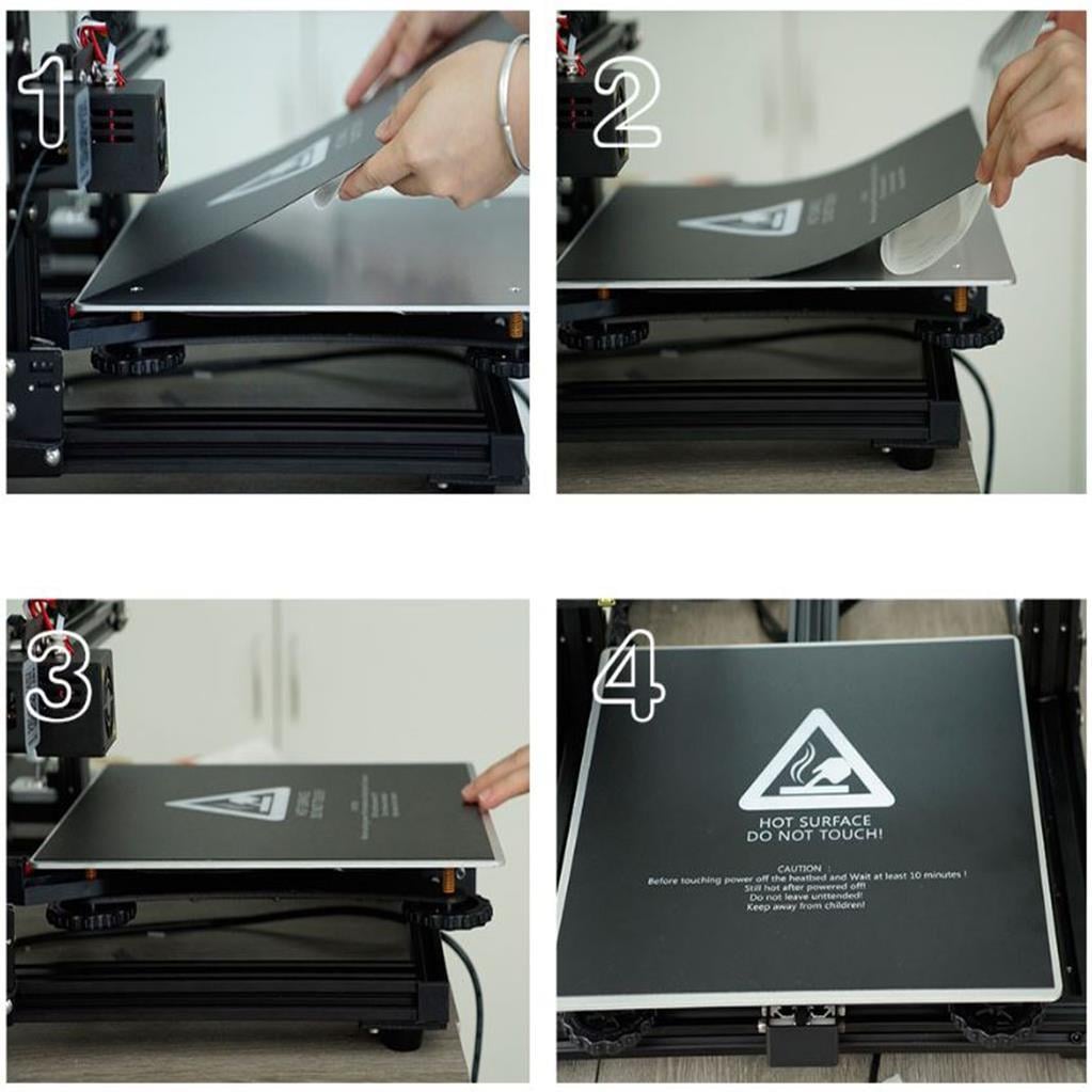 3D Printer Yapışkanlı Buildtak 200x200mm