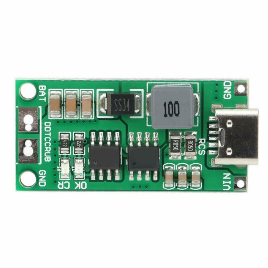 3S 2A BMS 12.6V Type C Lityum Pil Sarj Modülü 18650 Li-Ion Batarya Step-Up Boost
