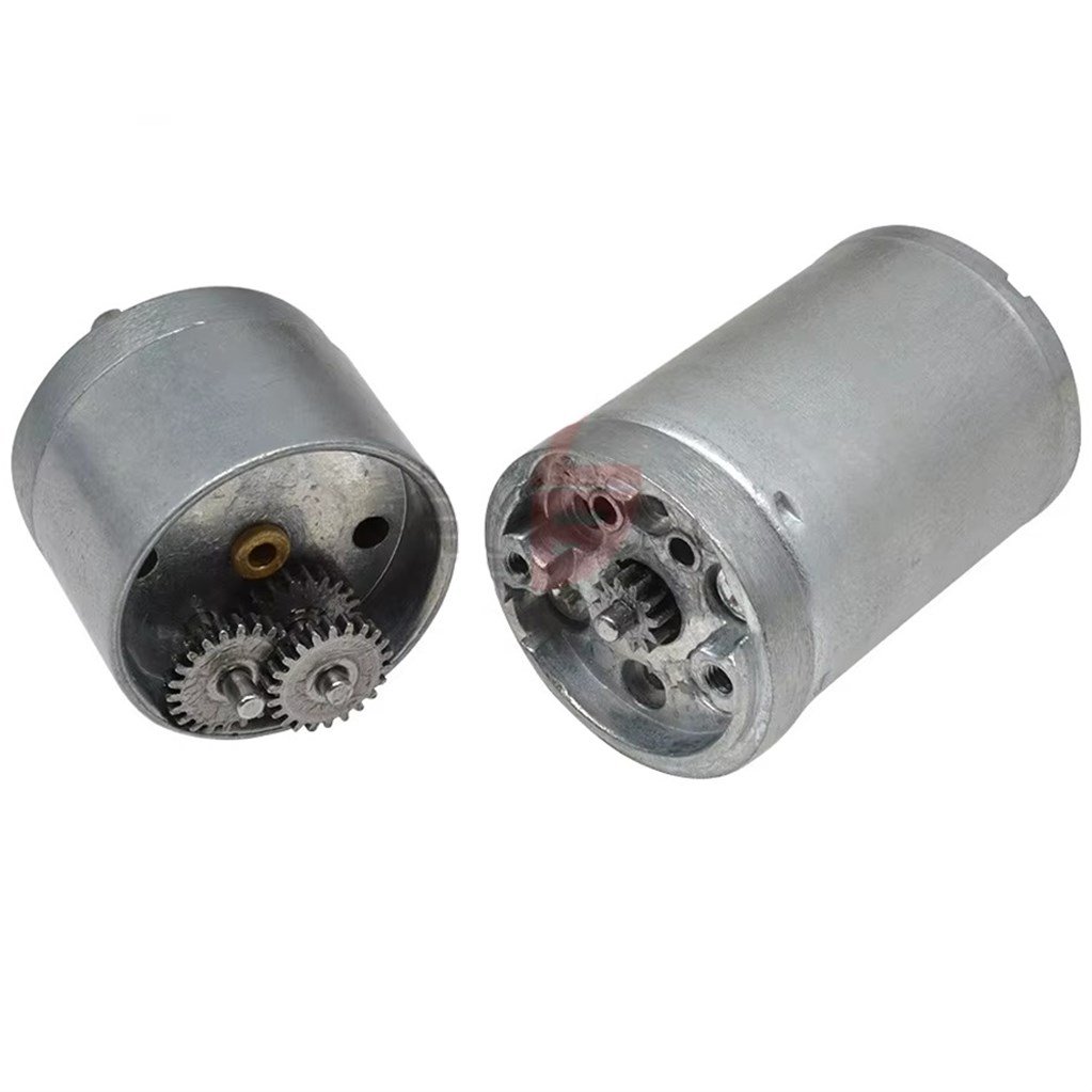 6V 25mm 280 Rpm JGA25-370 Düz Tip Redüktörlü DC Motor