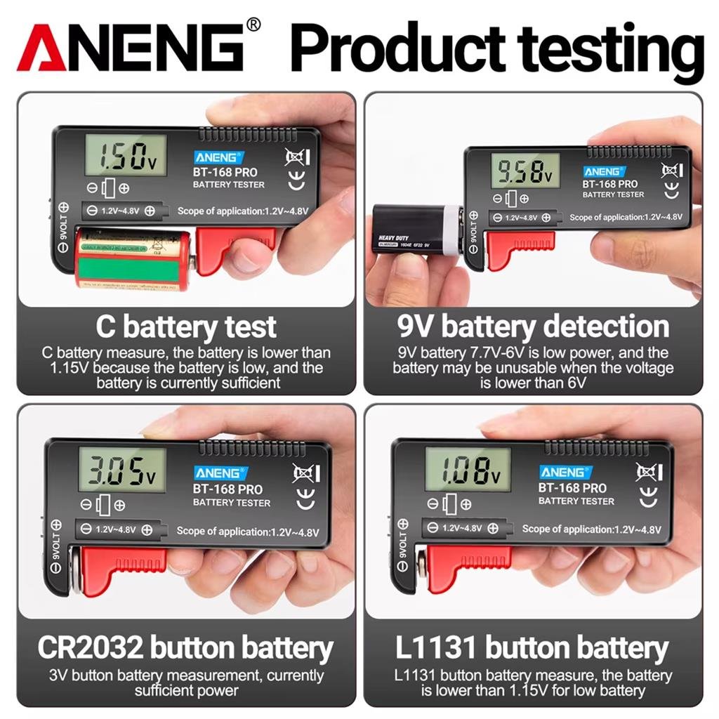 ANENG BT-168 PRO Pil Test Cihazı
