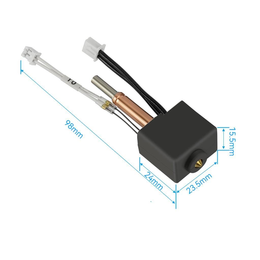 Anycubic Kobra 3 Hotend Seti(Sertleştirilmiş Çelik Nozzle)