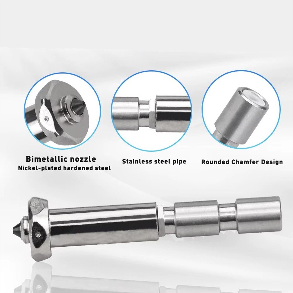 Anycubic Kobra 3 Max Sertleştirilmiş Çelik Nozzle-0.4mm