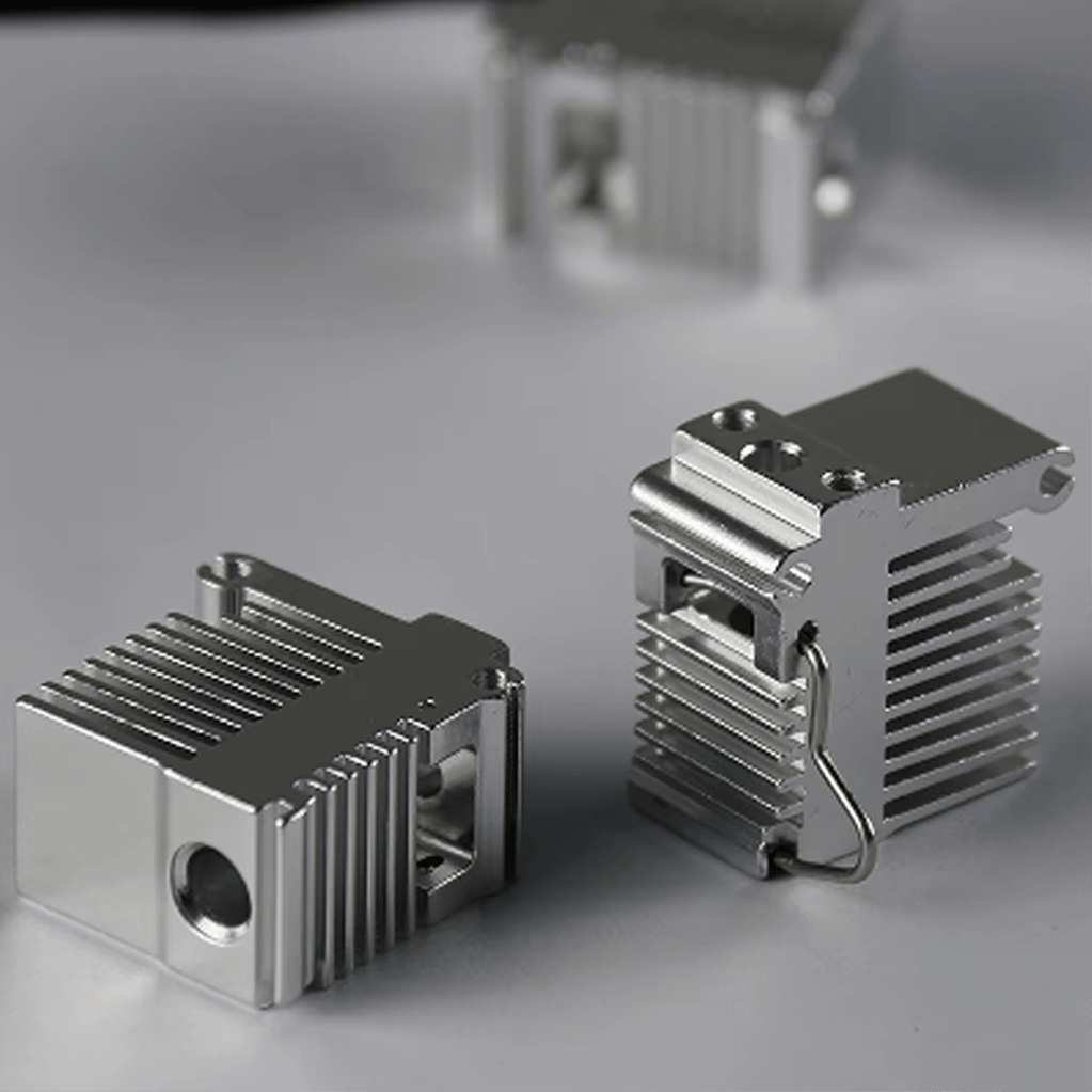 Anycubic Kobra 3 Uyumlu Soğutucu Alüminyum Radyatör-Gümüş