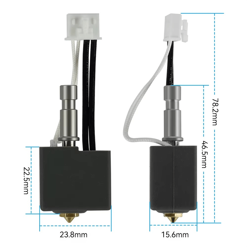 Anycubic Kobra S1 Hotend Seti-0.2mm(Pirinç Nozzle)