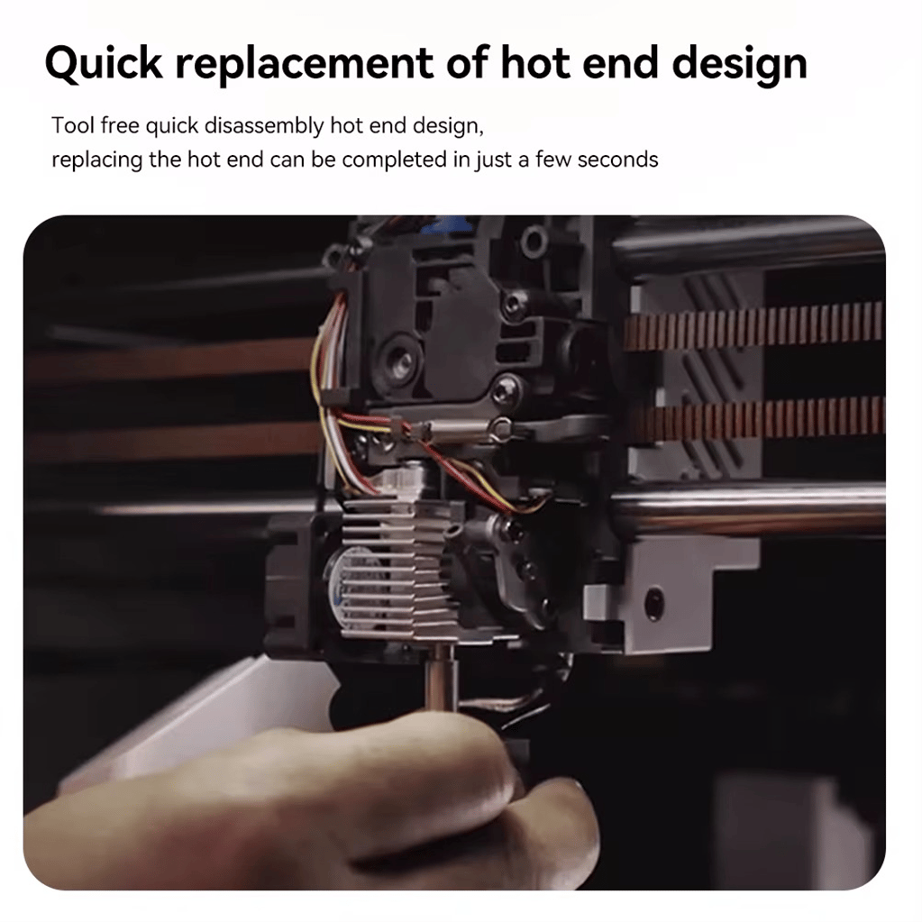 Anycubic Kobra S1 Hotend Seti-0.2mm(Sertleştirilmiş Çelik Nozzle)