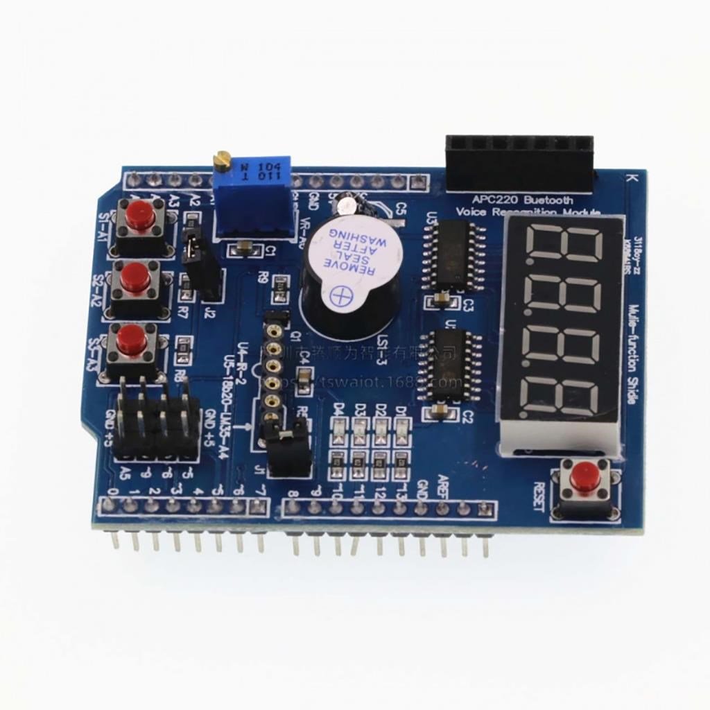 Arduino 7 Segment Çok Fonksiyonlu Shield