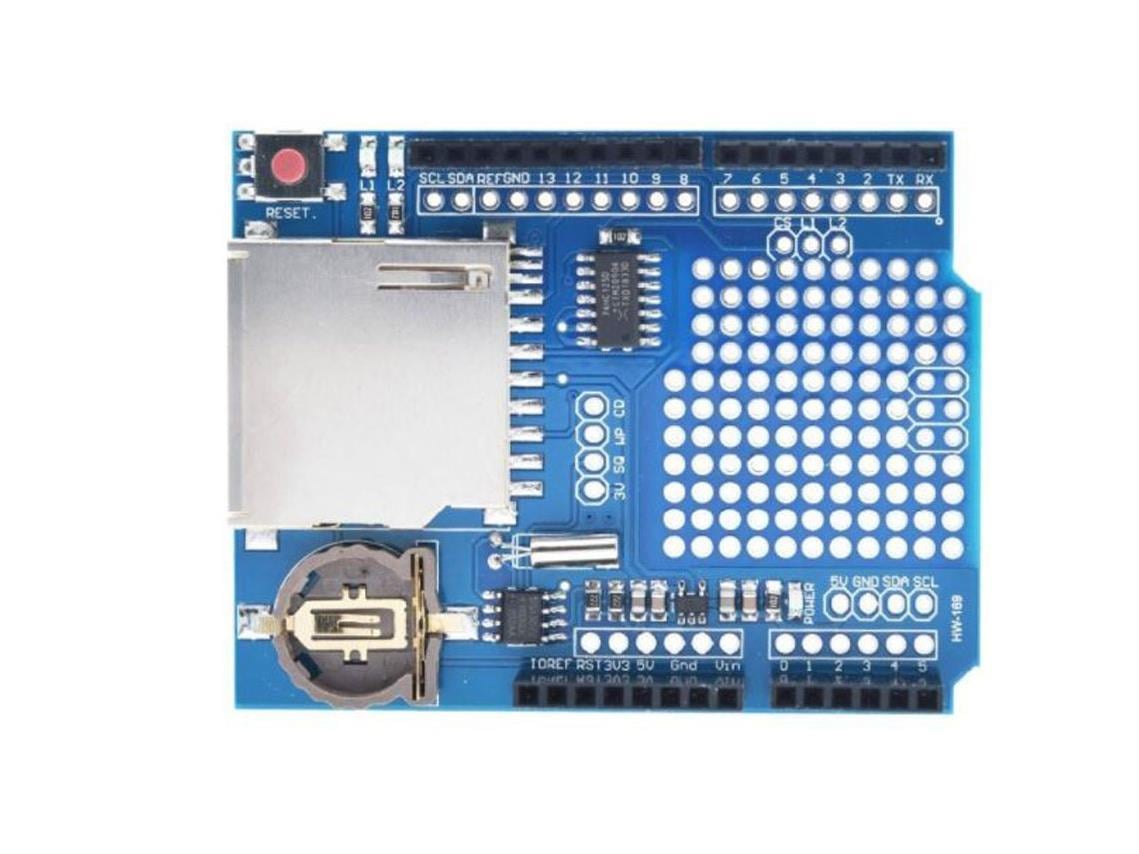 Arduino Data Logger Shield DS1307 (RTC + Sd Kart)