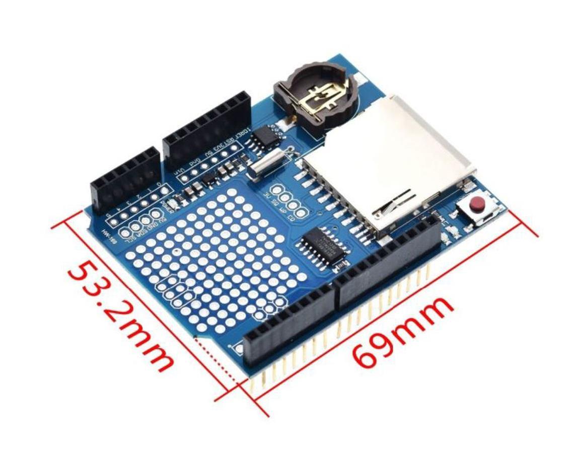 Arduino Data Logger Shield DS1307 (RTC + Sd Kart)