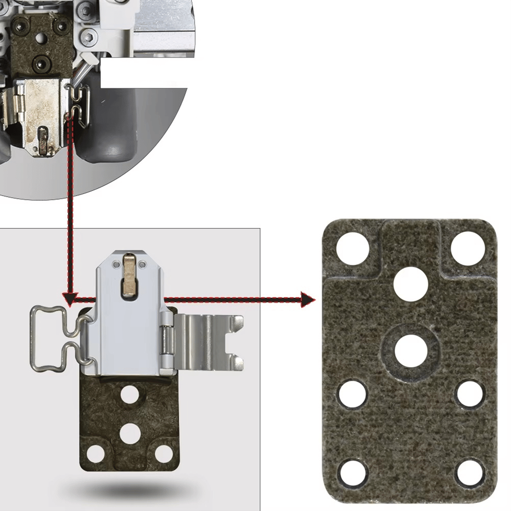 Bambu Lab A1-A1 Mini Hotend Alt Montaj Tabanı-Sentetik Taş