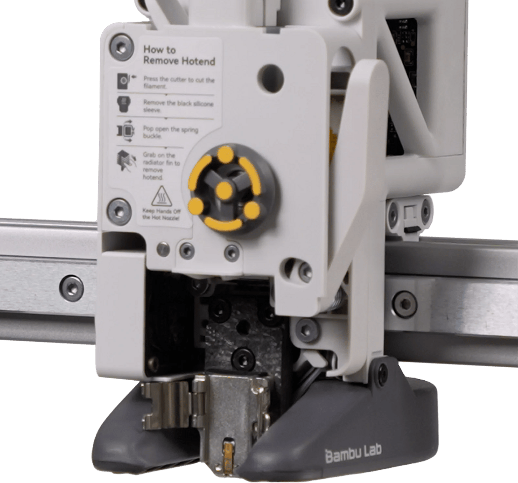 Bambu Lab A1-A1 Mini Uyumlu Hotend Isıtıcı Gövde Seti-Hotend Tutucu-FAH012