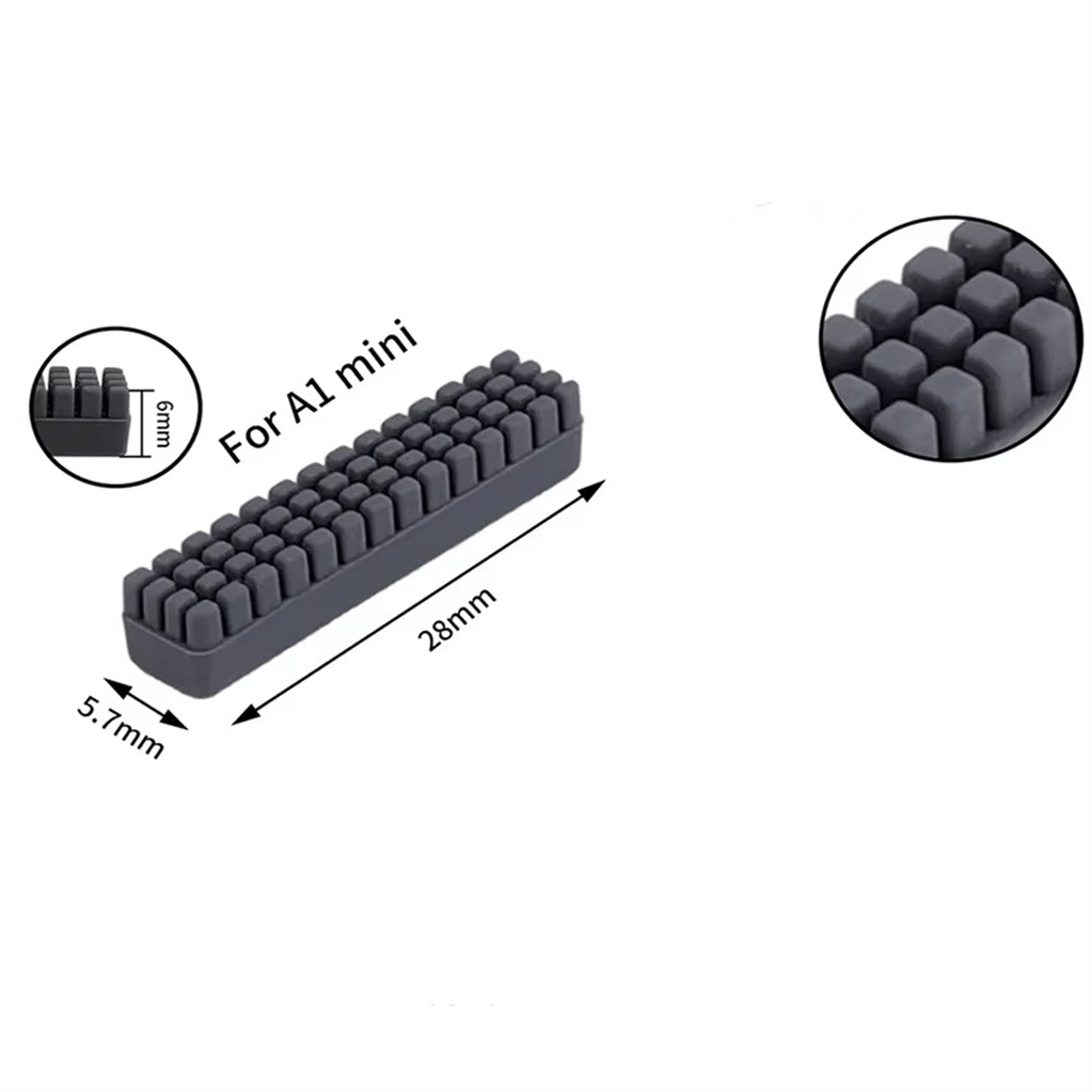 Bambu Lab A1 Mini Nozzle Temizleme Silikonu-5 Adet