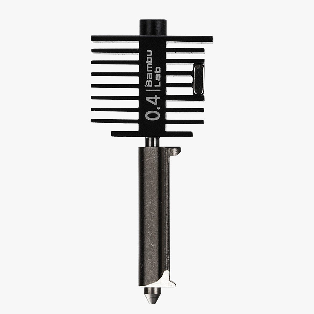 Bambu Lab A1 Serisi 0.4mm Hotend Nozzle Seti - Sertleştirilmiş Çelik-FAH019