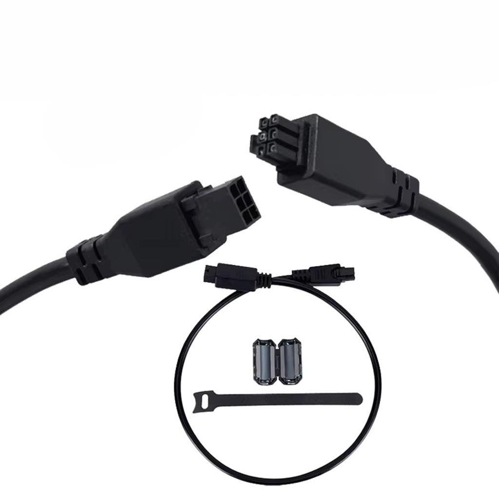 Bambu Lab Ams-Ams 2 Pro-Creality CFS 6 Pin Uzatma Kablosu+Parazit Filtresi-50cm
