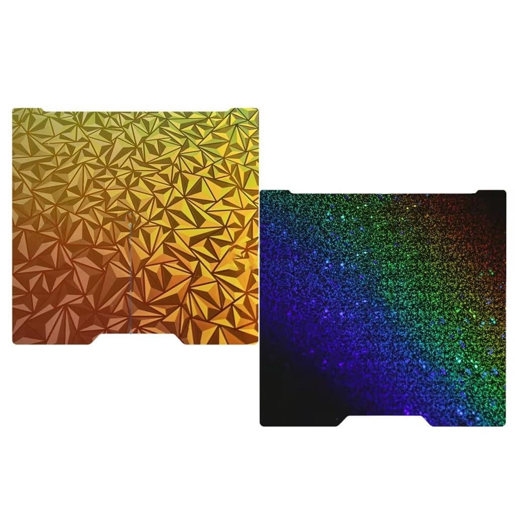 Bambu Lab H2 Serisi Uyumlu Çift Taraflı Chameleon-Gypsophila Kaplı Yay Çeliği Tabla-355x347mm