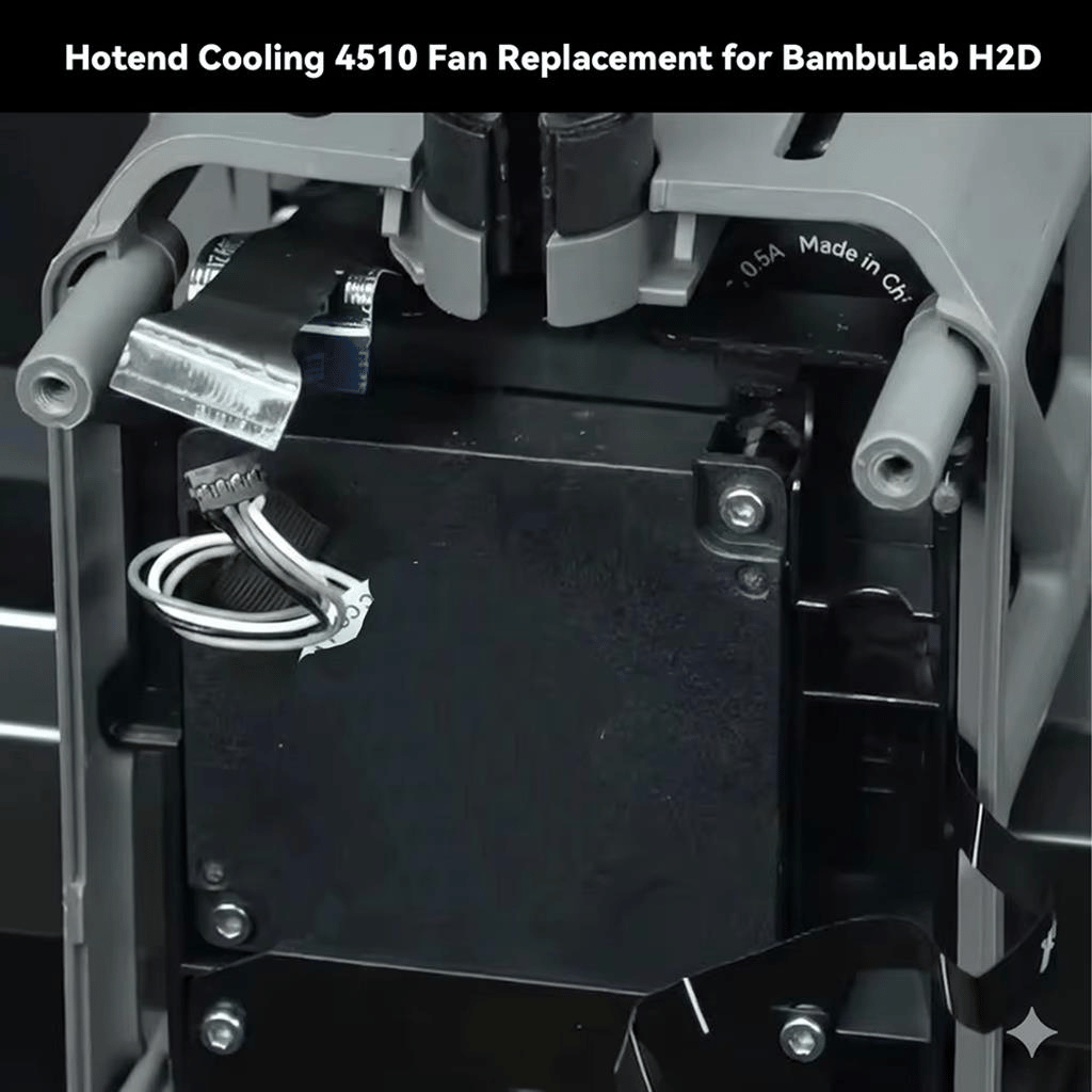 Bambu Lab H2D 4510 Hotend Blower Fan