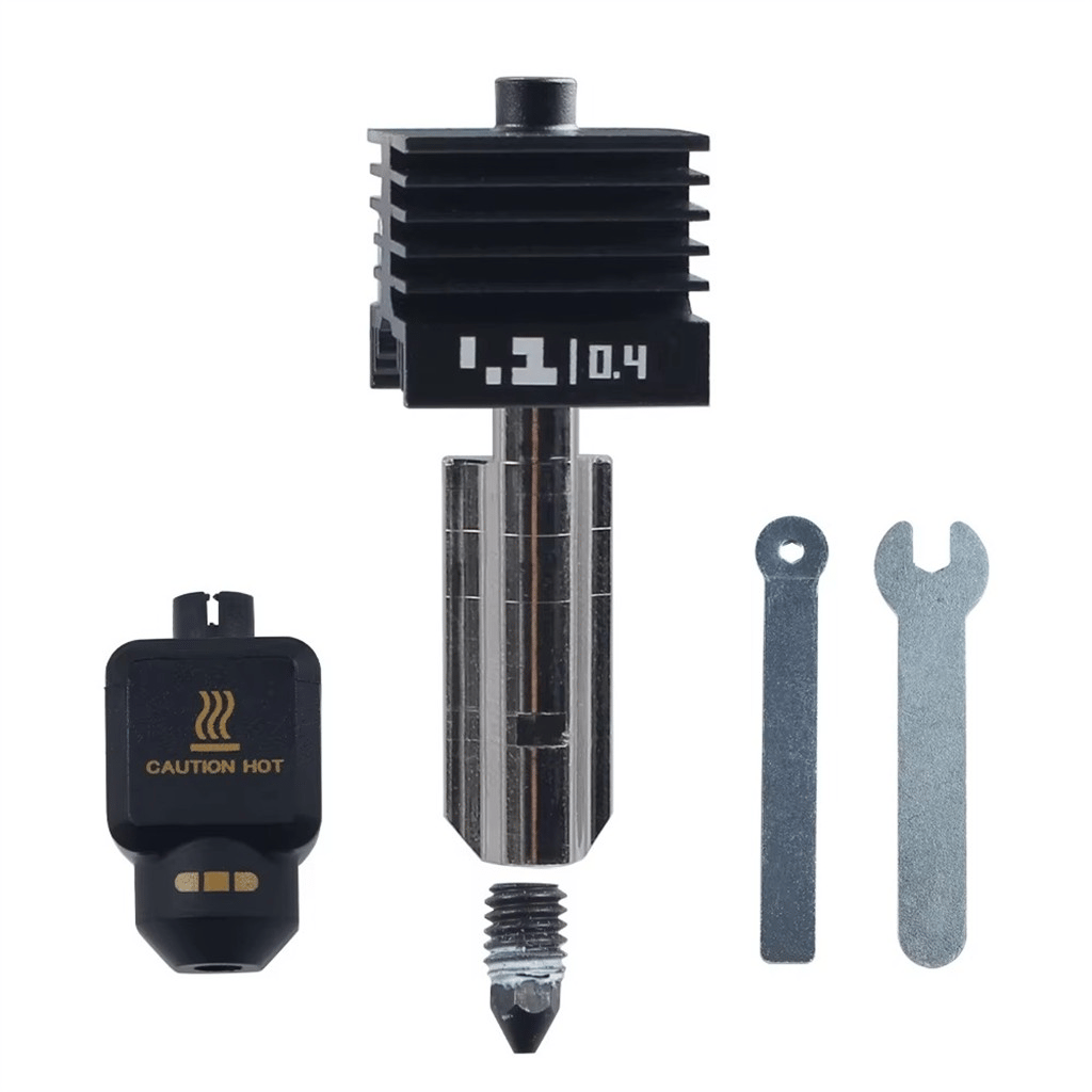 Bambu Lab P2S Sertleşleştirilmiş Çelik Mekanik Hotend Kiti-0.4mm