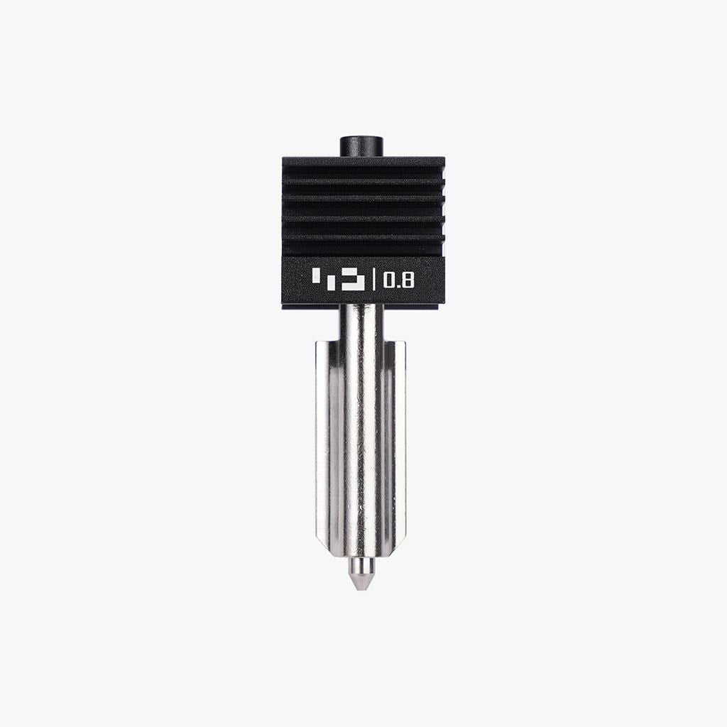 Bambu Lab P2S ve H2 Serisi Uyumlu 0.8 Sertleştirilmiş Çelik Hotend-FAH062