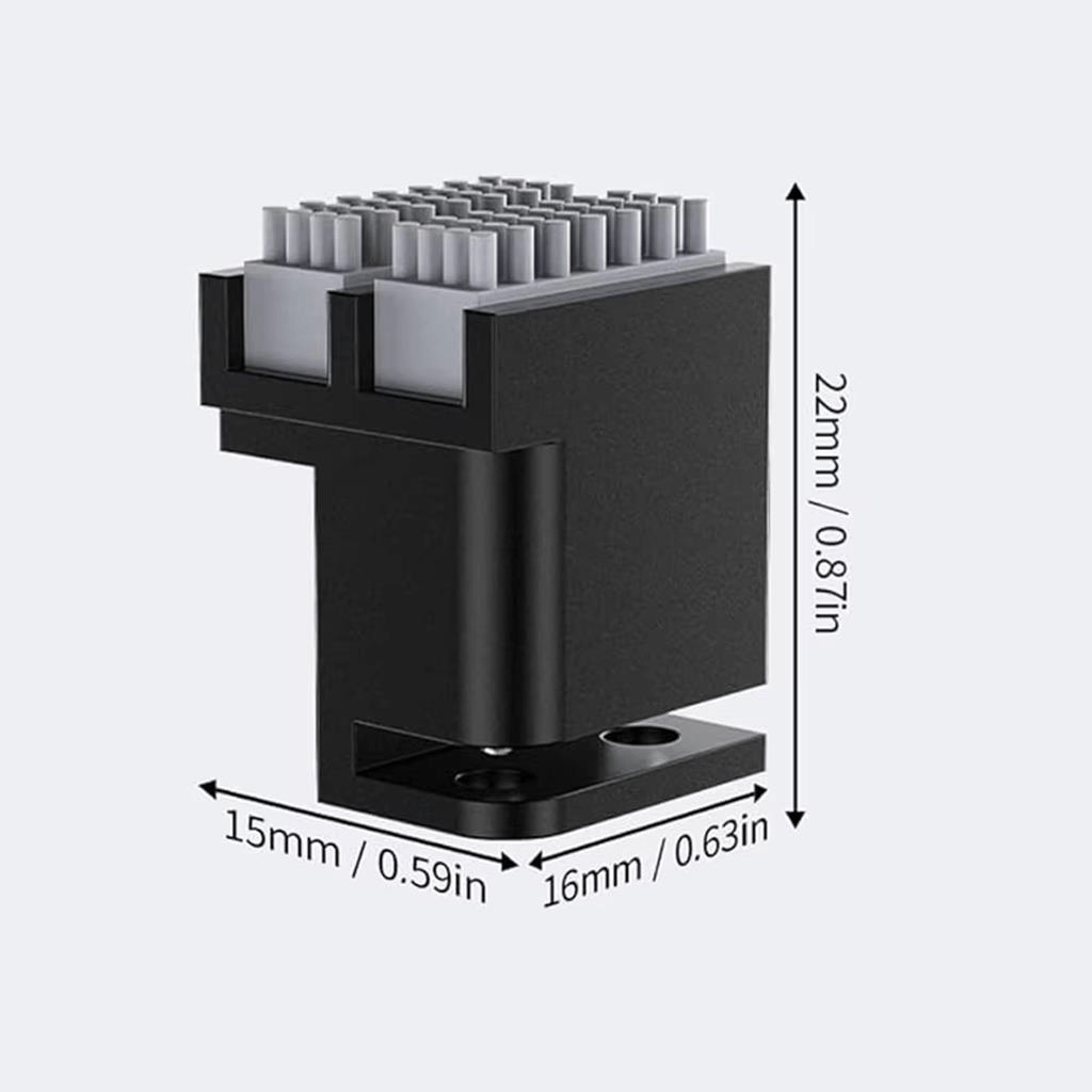 Bambu Lab X1-P1 Serisi Geliştirilmiş Çiftli Metal Nozzle Temizleme Silikonu