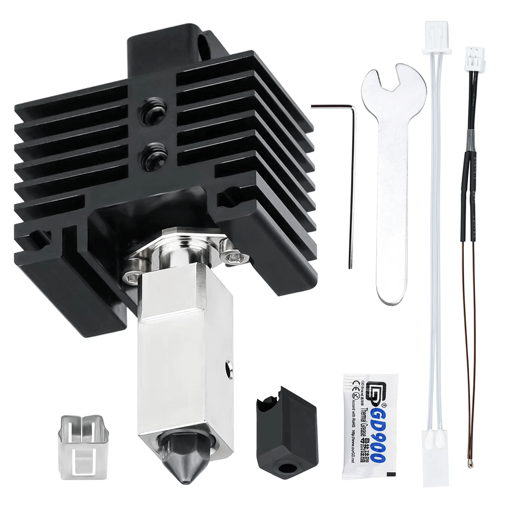 Bambu Lab X1-X1C Uyumlu Yükseltilmiş Hotend TZ V2.0 Bi Metal Heatbreak-Siyah