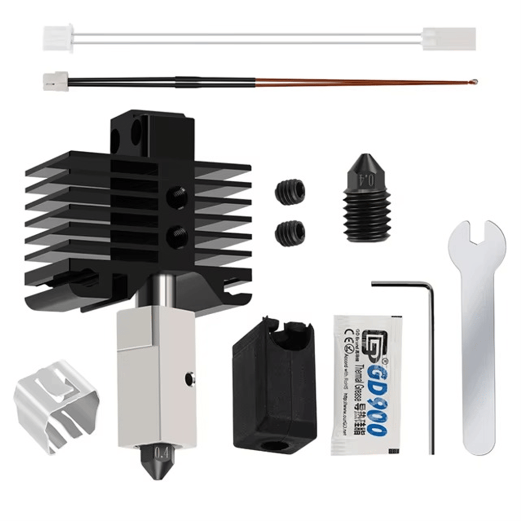 Bambu Lab X1-X1C Uyumlu Yükseltilmiş Hotend Seti-500°C(Siyah)