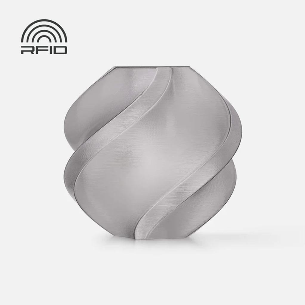 Bambu PETG Translucent Gray(Transparan Gri) 1Kg Filament