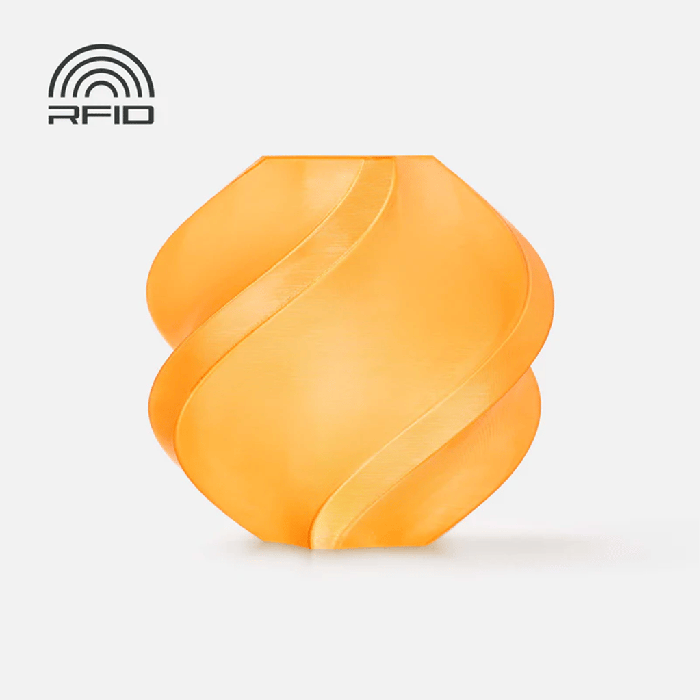 Bambu PETG Translucent Orange(Transparan Turuncu) 1Kg Filament