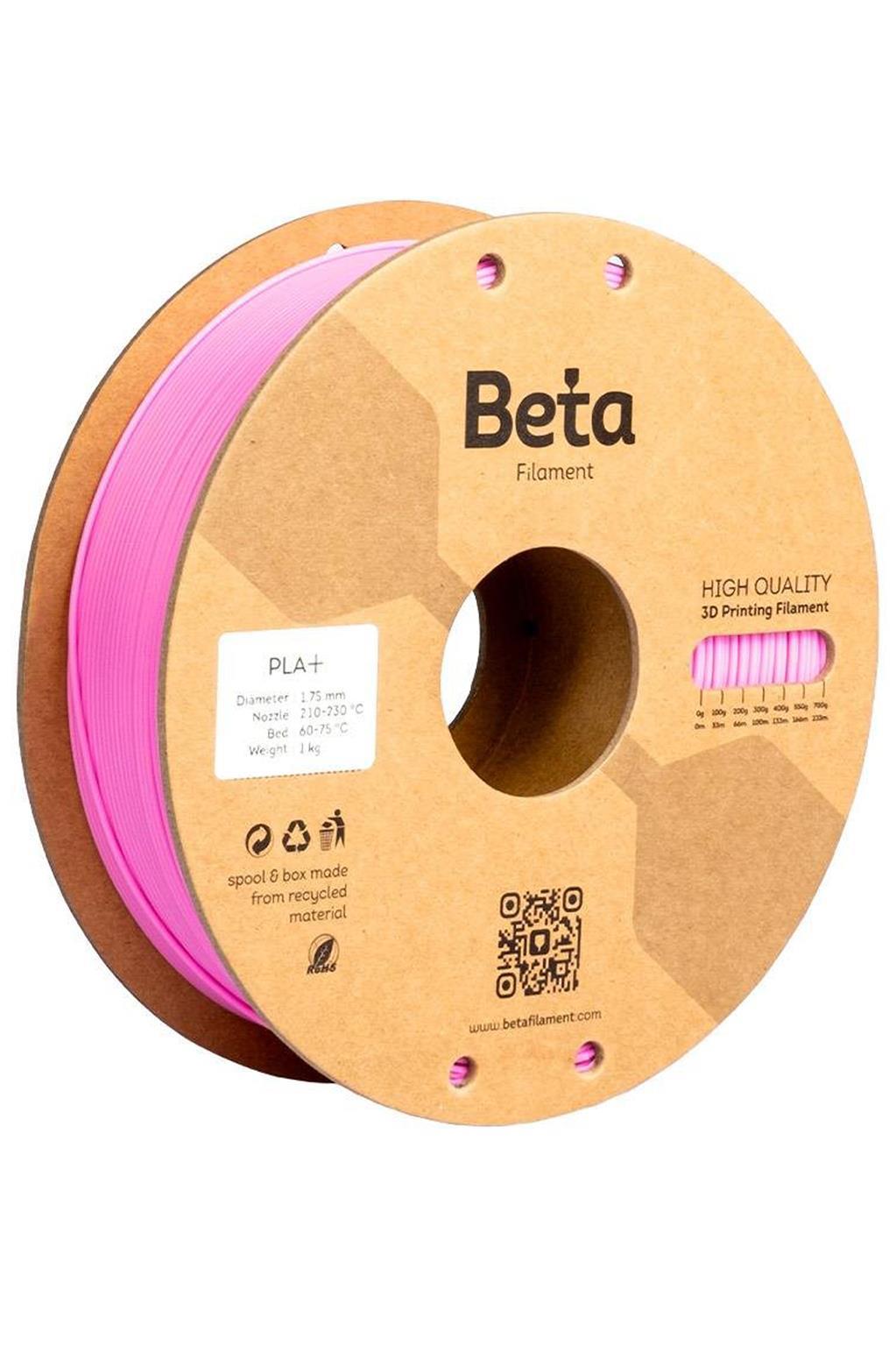 Beta PLA Plus Filament Gül Pembe 1.75mm 1000gr