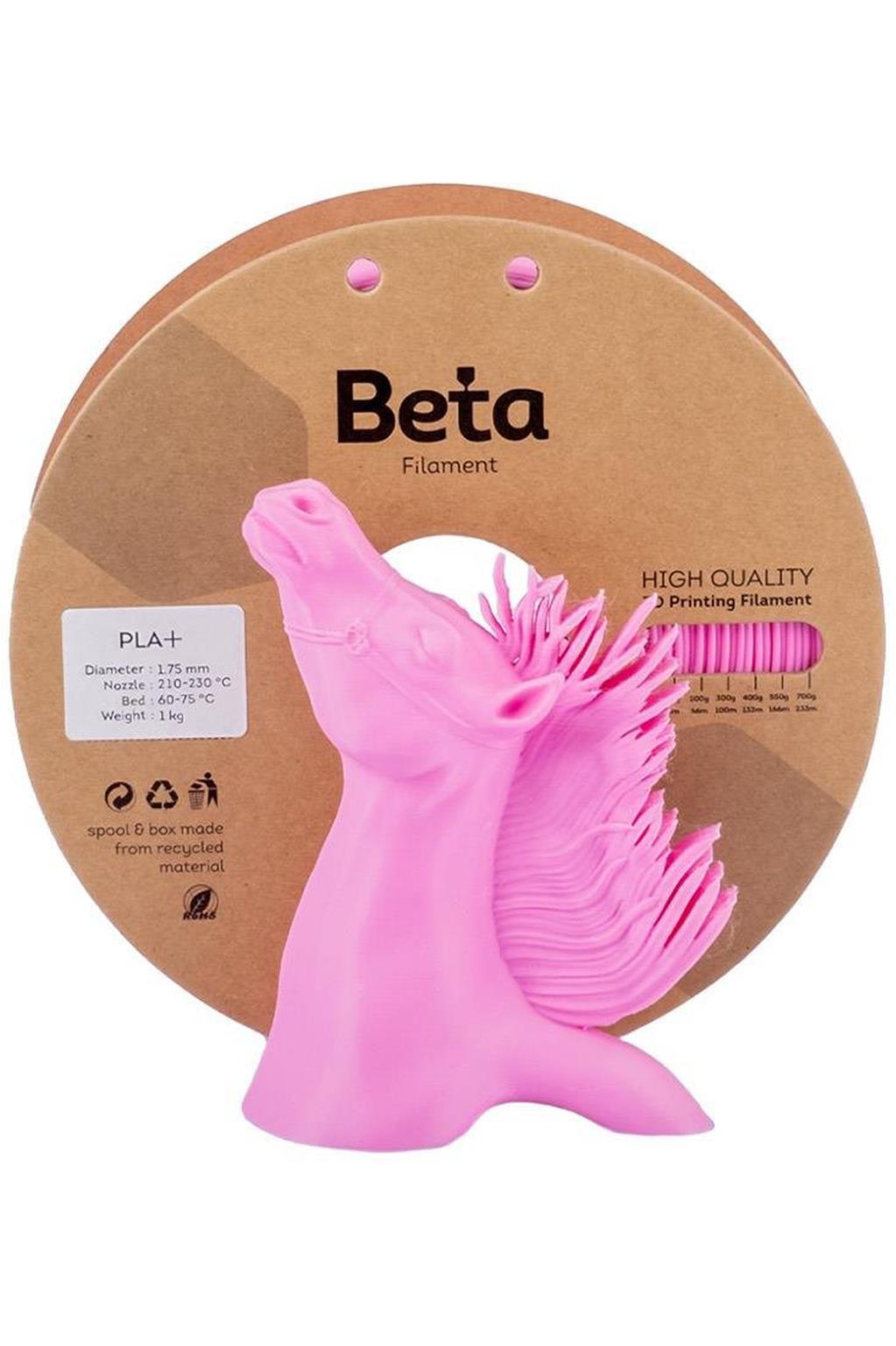 Beta PLA Plus Filament Gül Pembe 1.75mm 1000gr