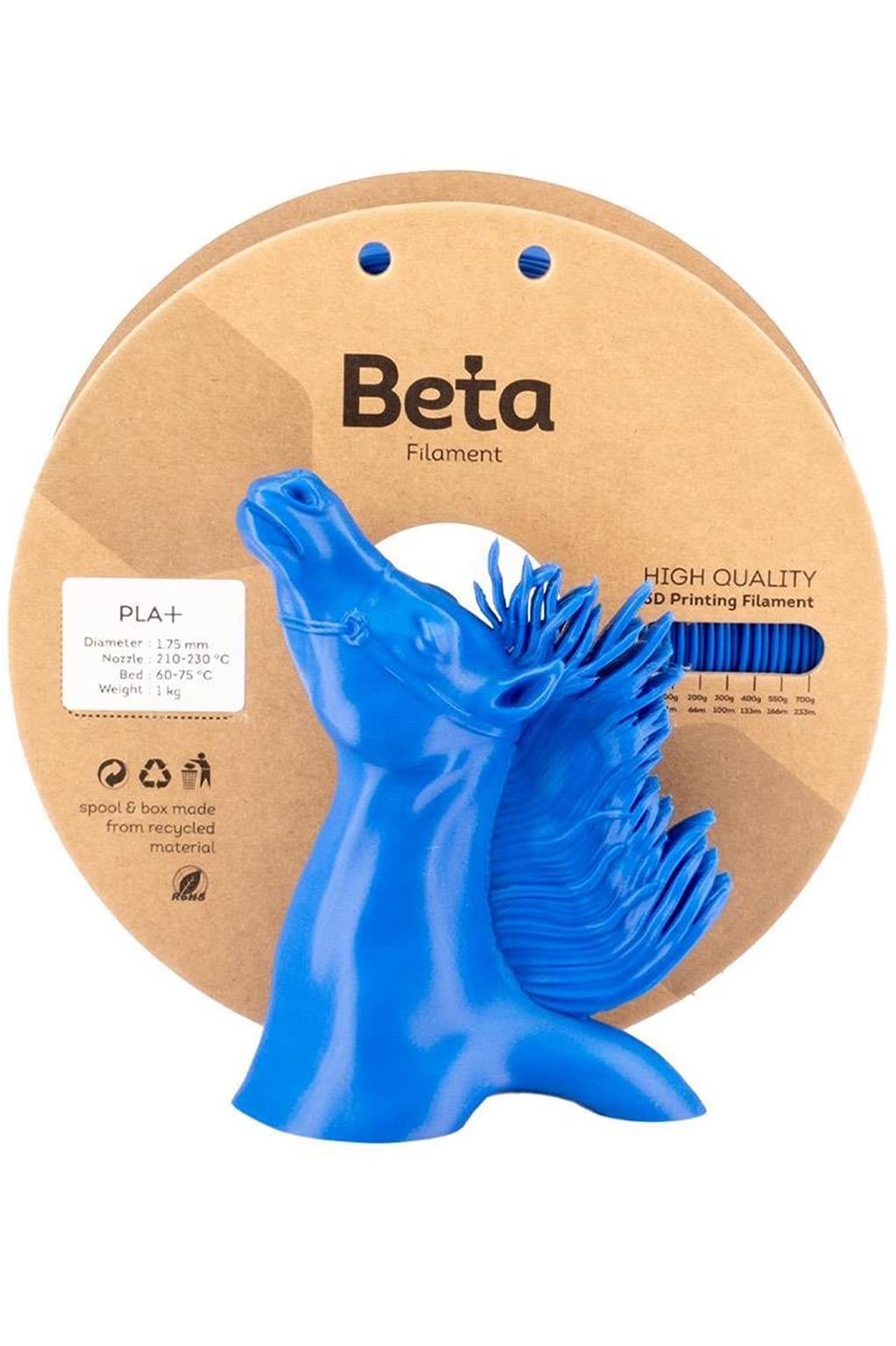 Beta PLA Plus Filament Koyu Mavi 1.75mm 1000gr