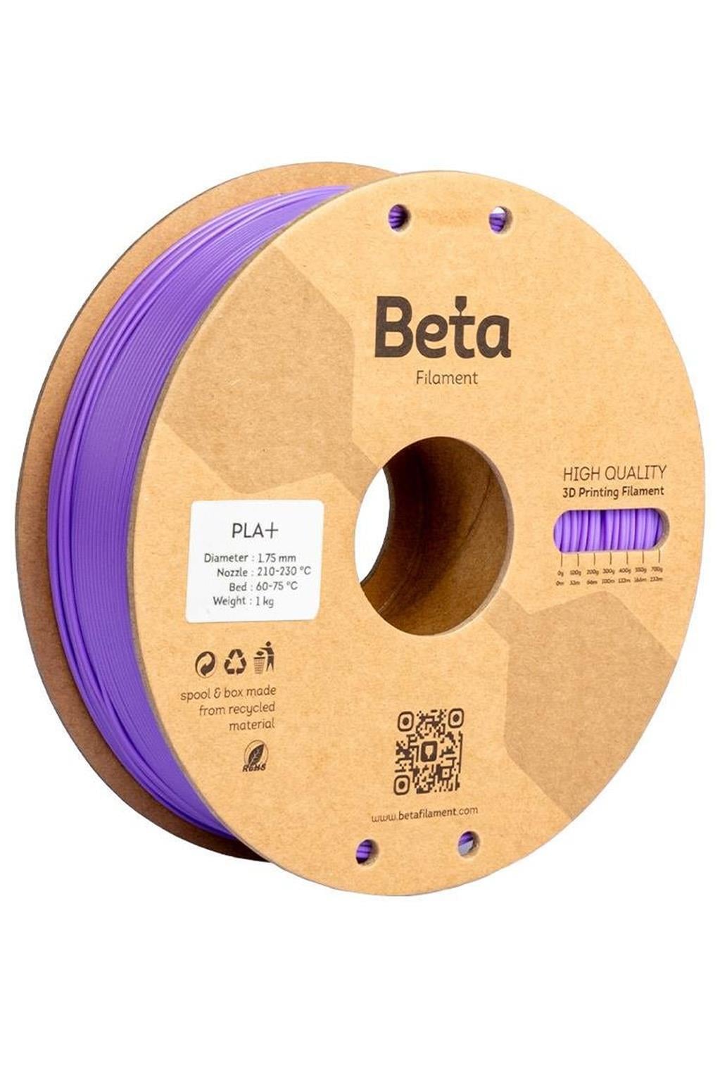 Beta PLA Plus Filament Violet Mor 1.75mm 1000gr