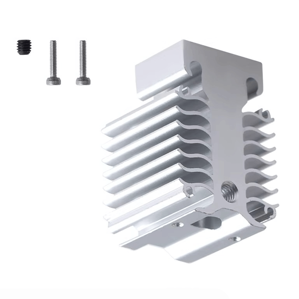 Creality Ender 3 V3 KE-V3 SE Uyumlu Soğutucu Alüminyum Radyatör-Gümüş